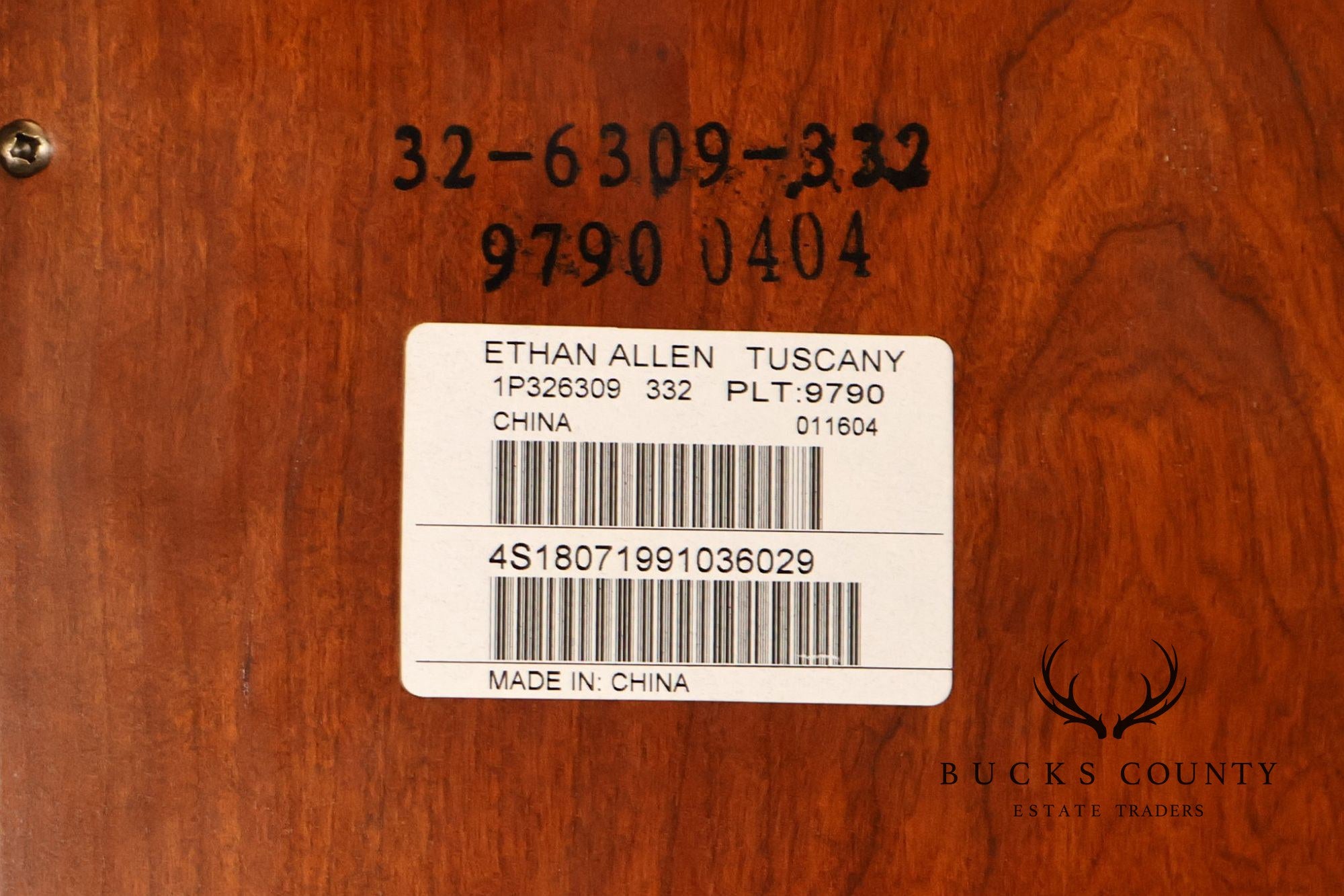 Ethan Allen 'Tuscany' China Cabinet