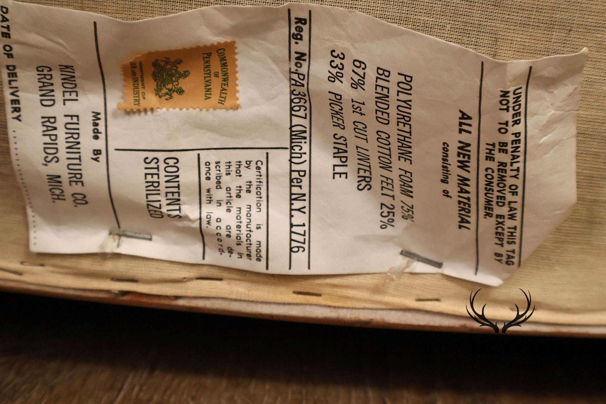 Kindel French Louis XV Style Painted Settee