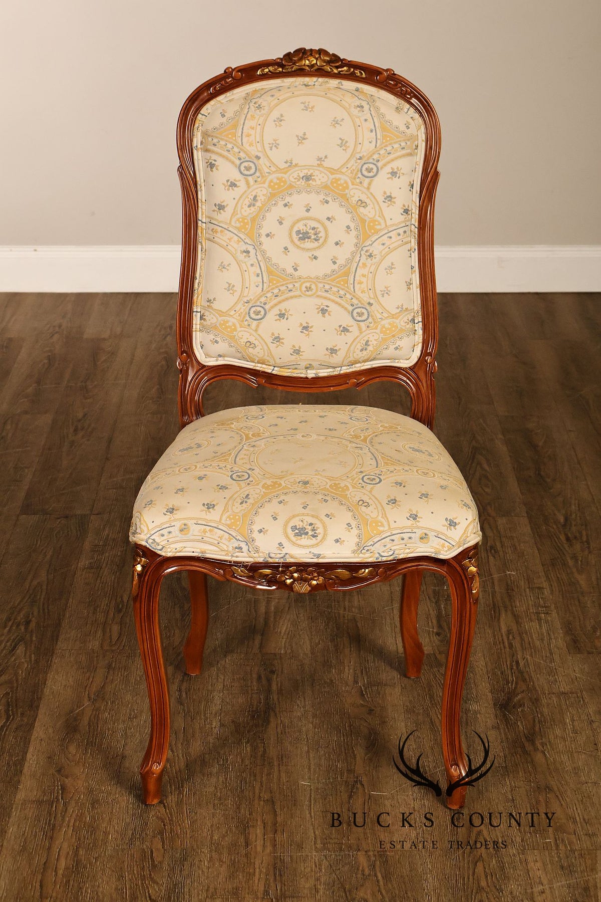 French Louis XV Style Set of Six Dining Chairs