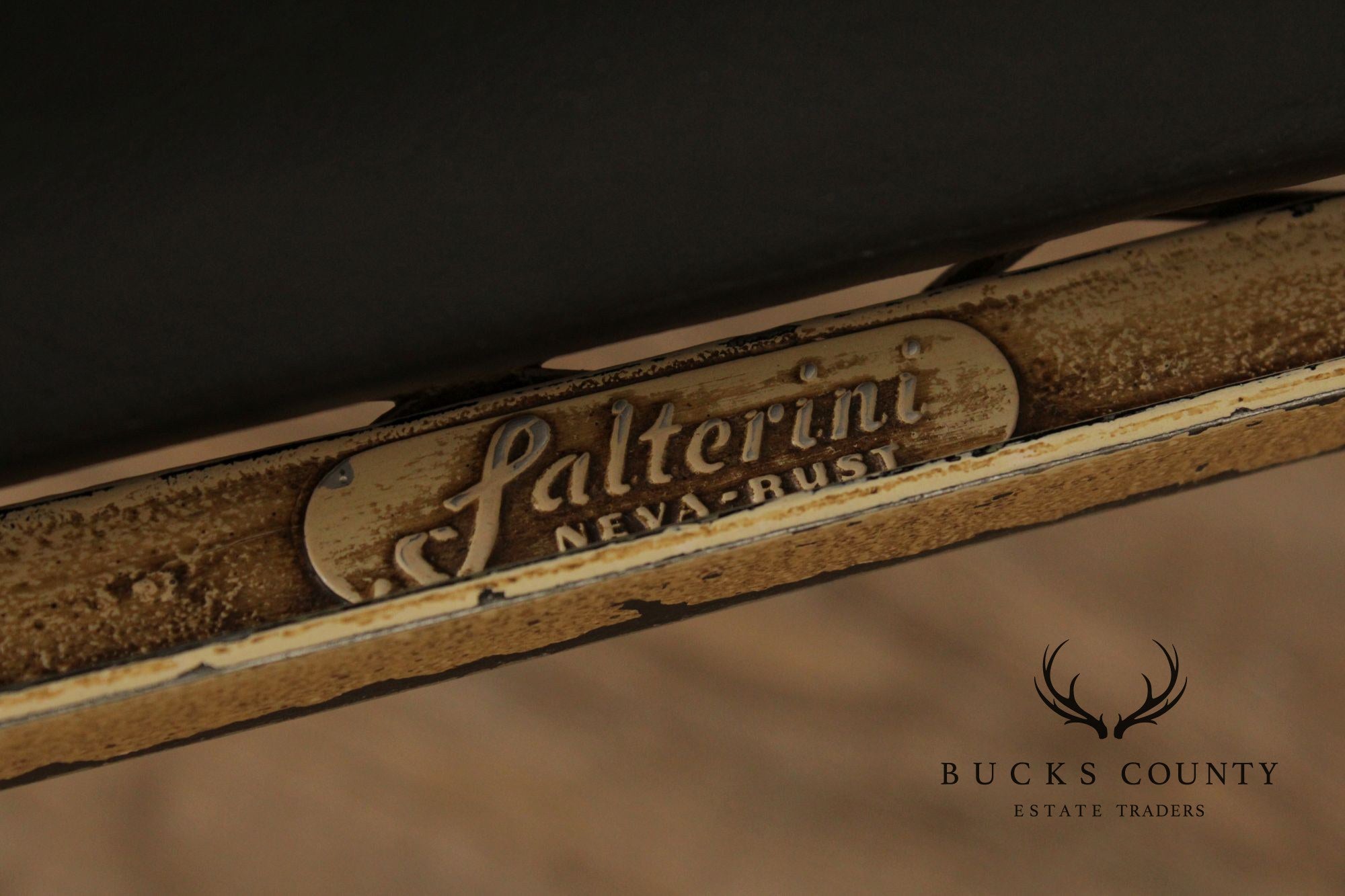 Salterini Mid Century Modern Set of Four Wicker And Iron Side Chairs