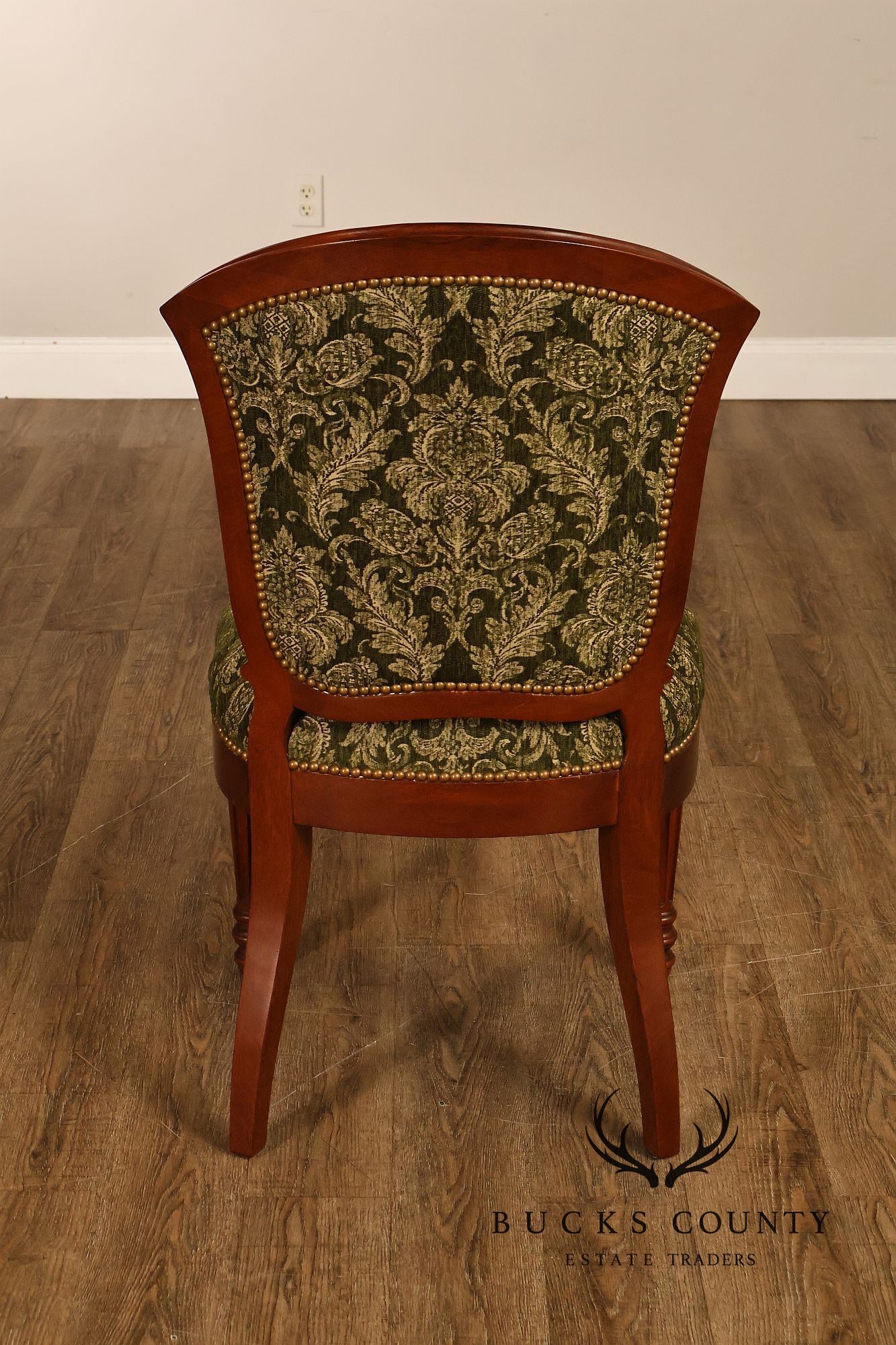 Henredon English Regency Style Set of Eight Mahogany Dining Chairs