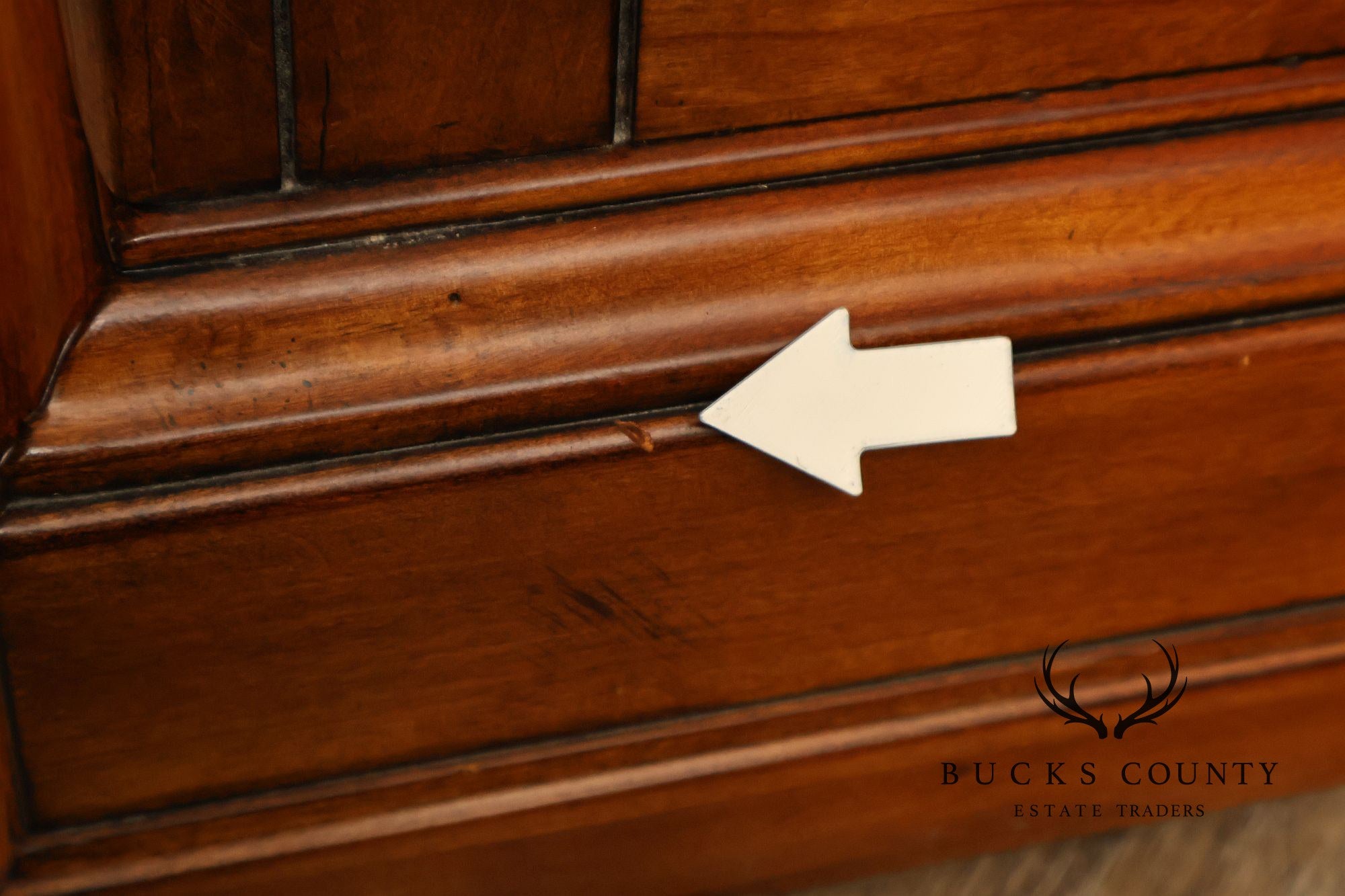 Ethan Allen 'Townhouse' Burlwood Double Dresser