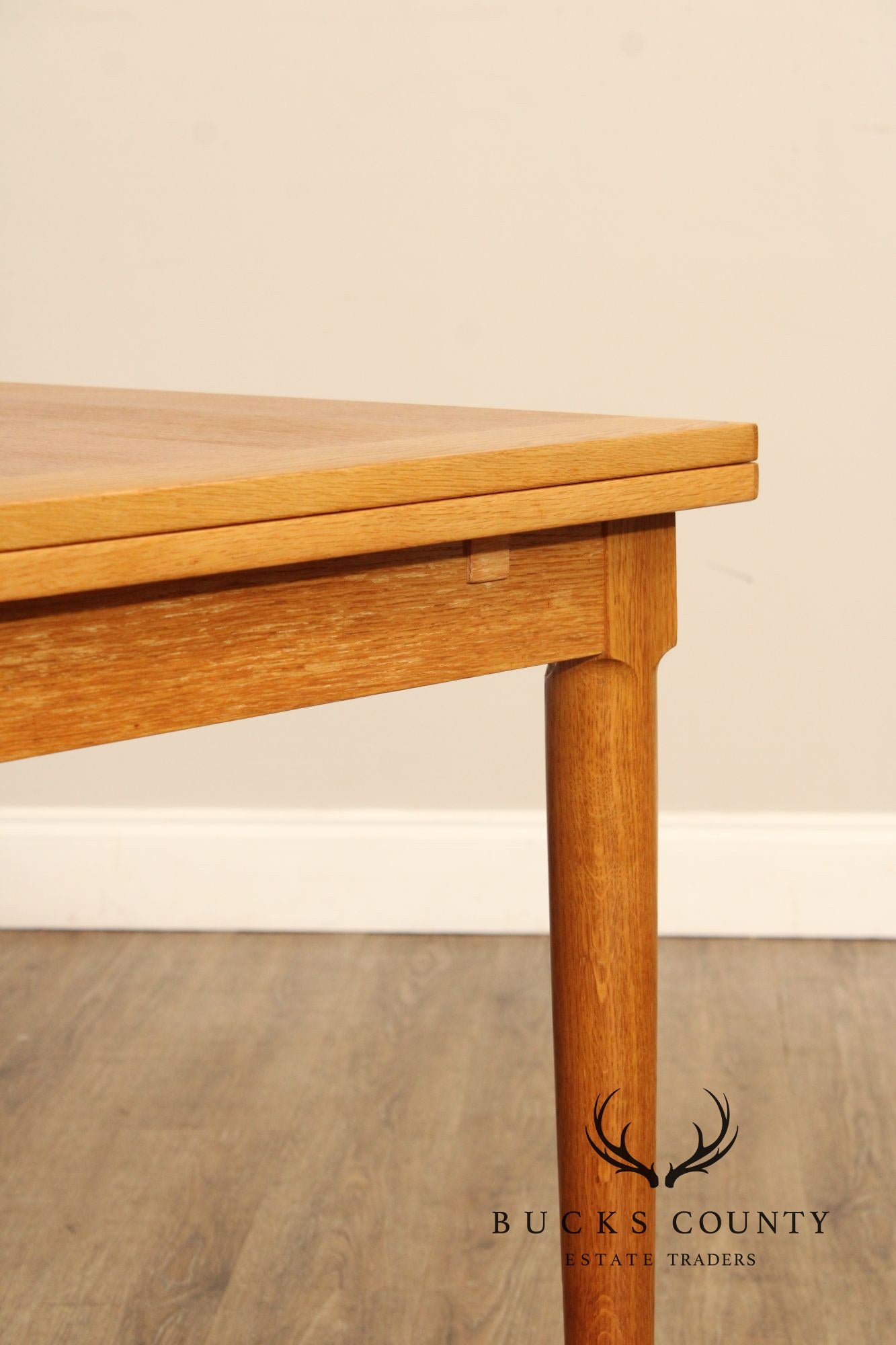 Danish Modern Extendable Dining Table