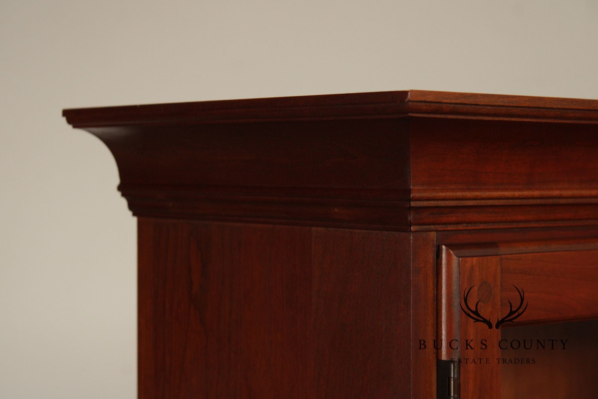 Pennsylvania House Cherry Chippendale Style China Cabinet