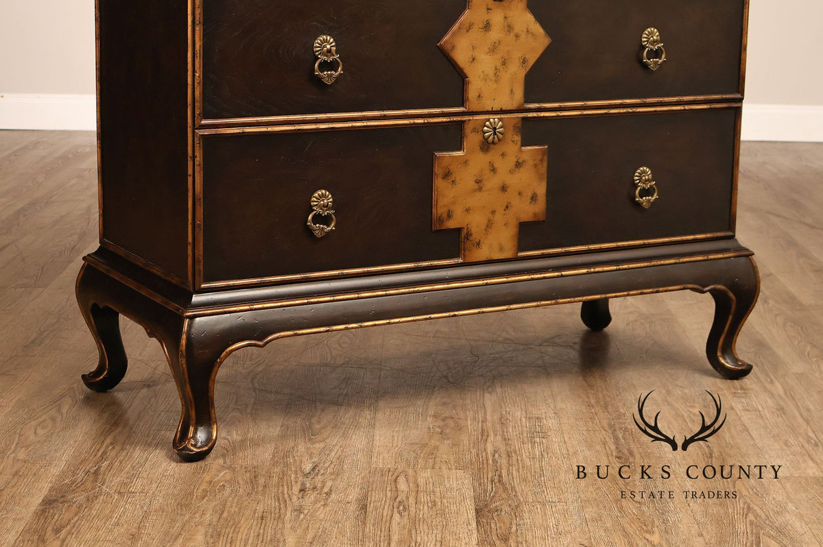John-Richard European Crossroads Asian Chinoiserie Four-Drawer Chest