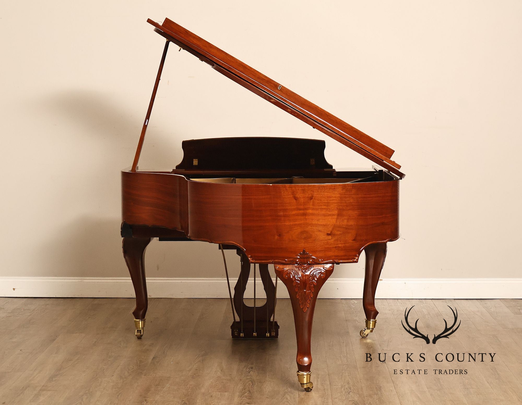 Otto Altenburg Rosewood Baby Grand Piano With Matching Duet Bench