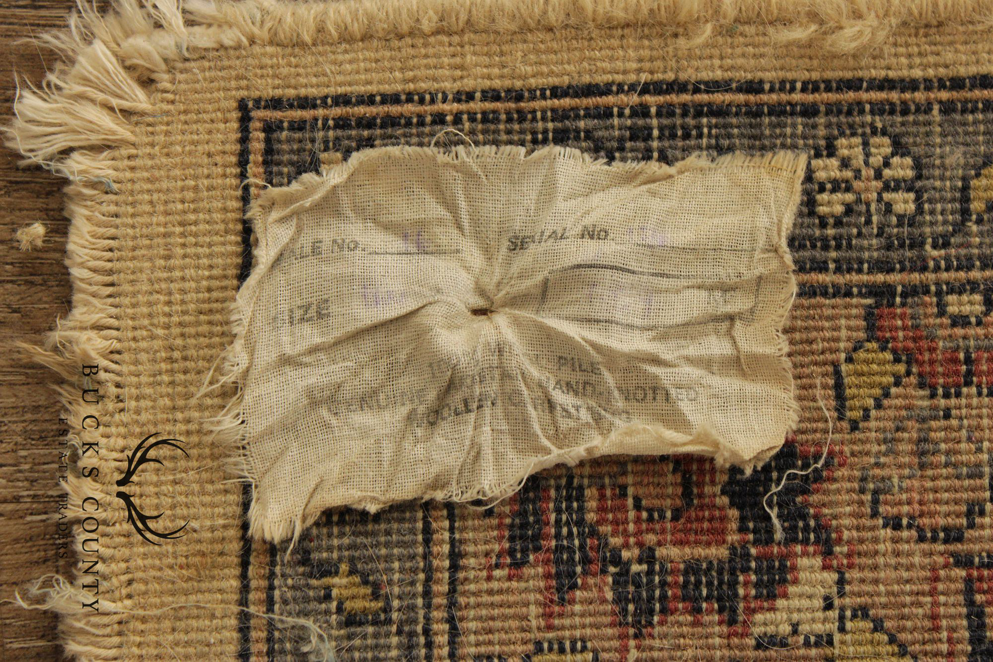 Persian Style Hand-Knotted Wool Area Rug – 2’ x 5’