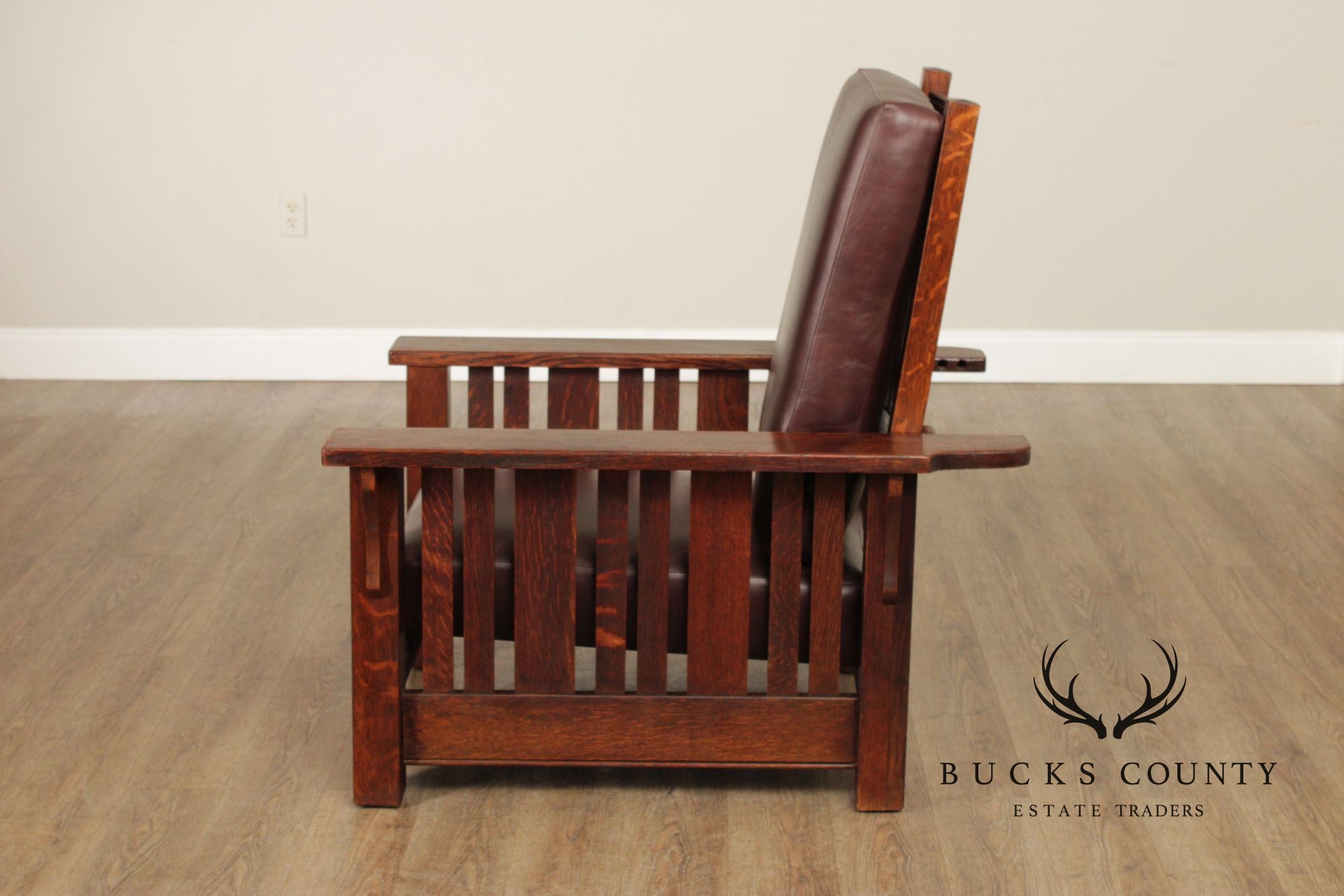 Paine Furniture Co. Antique Mission Oak Morris Chair