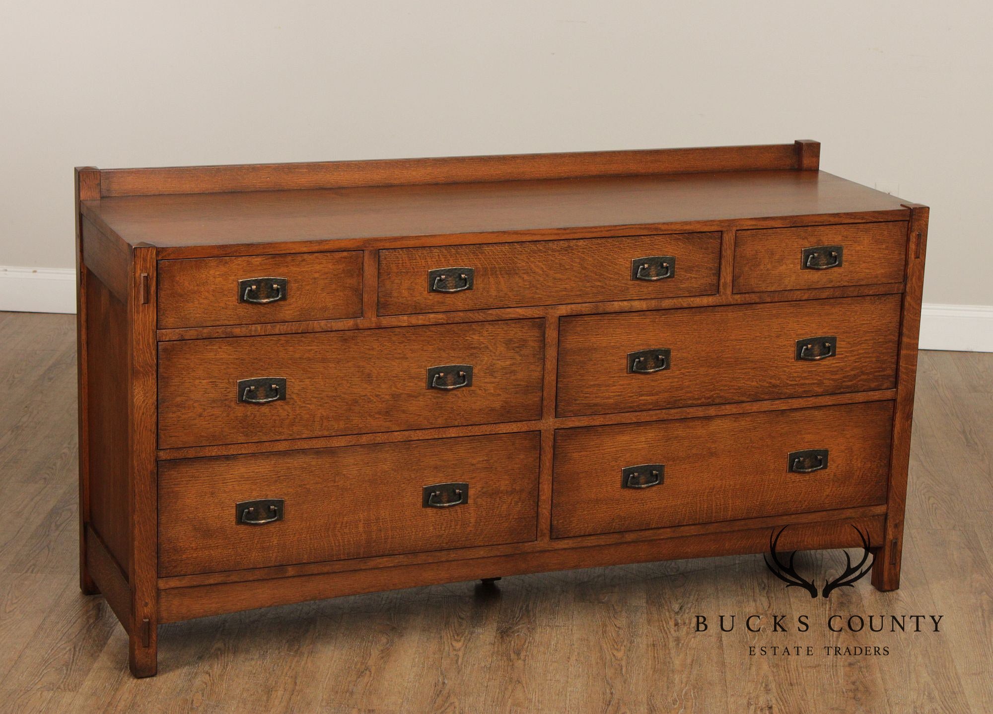 Stickley Mission Collection Oak Triple Dresser