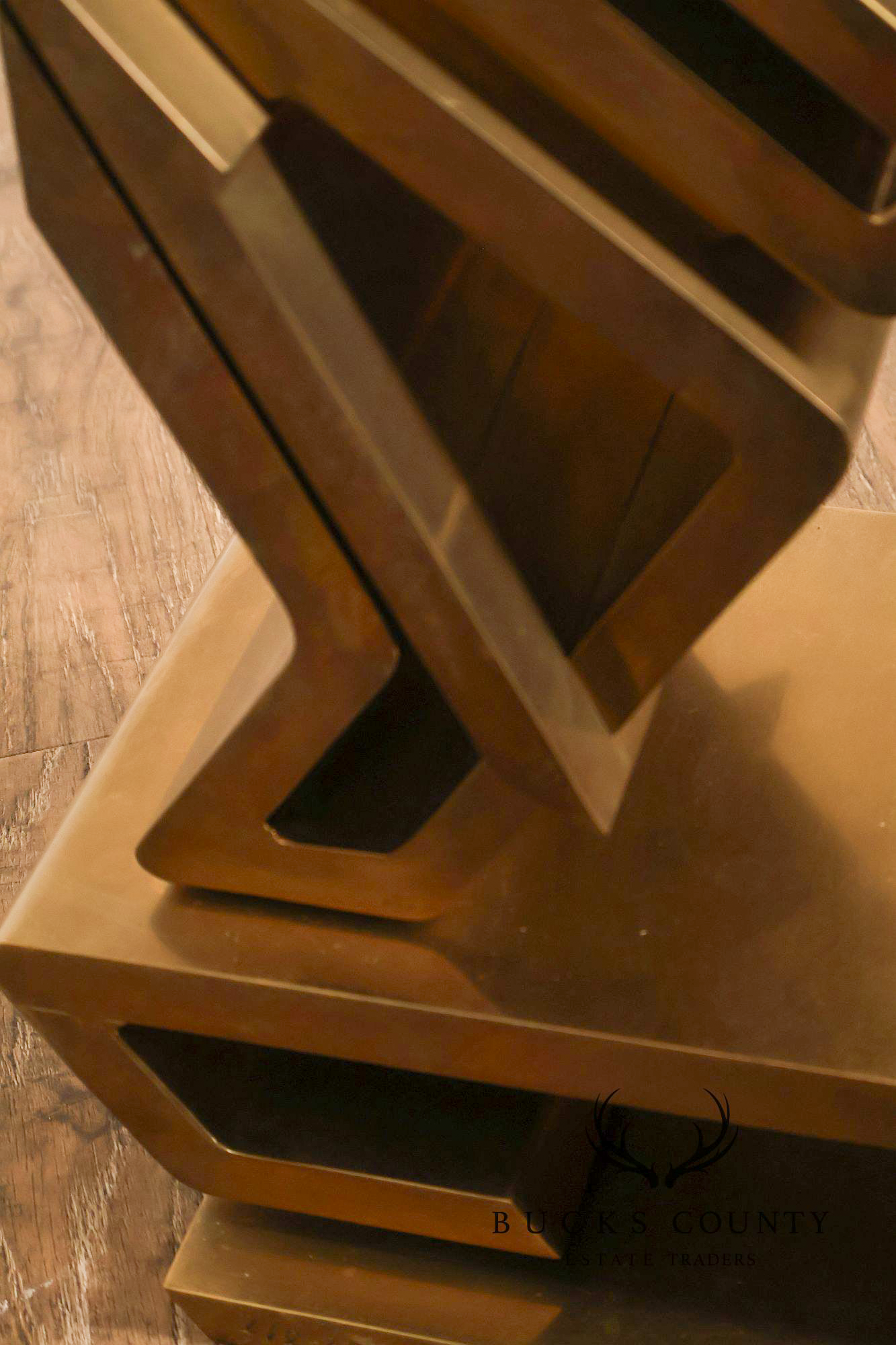 Giorgio Zennaro Modern Style Brass Sculpture “Forme Concrescenti”