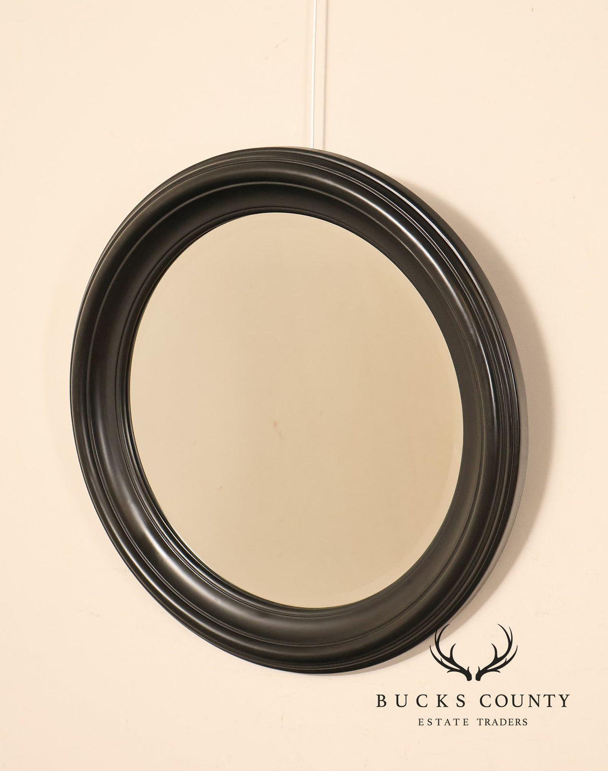 Contemporary Round Accent Mirror