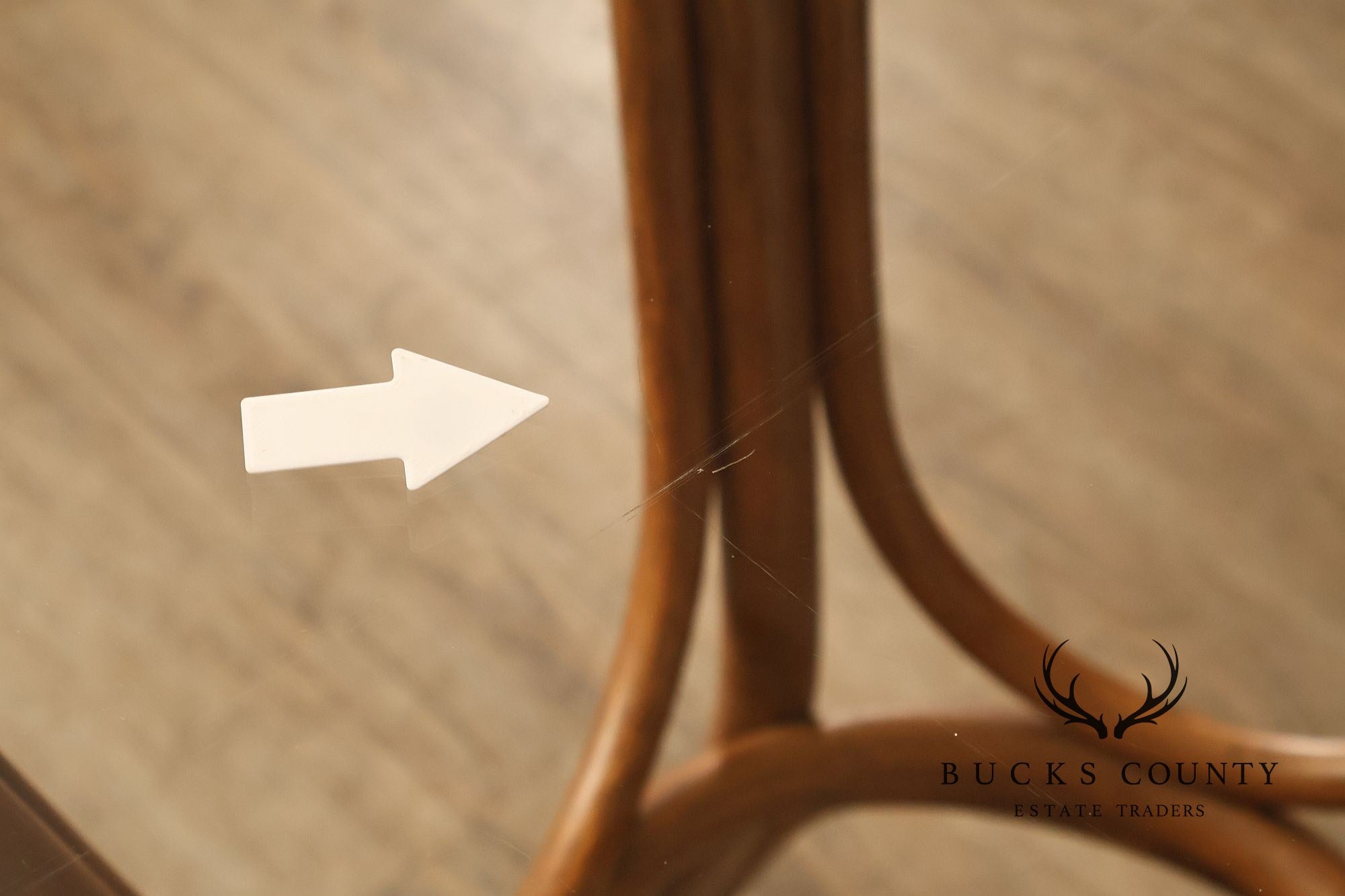 Boho Chic Round Glass Top Rattan Bistro Table