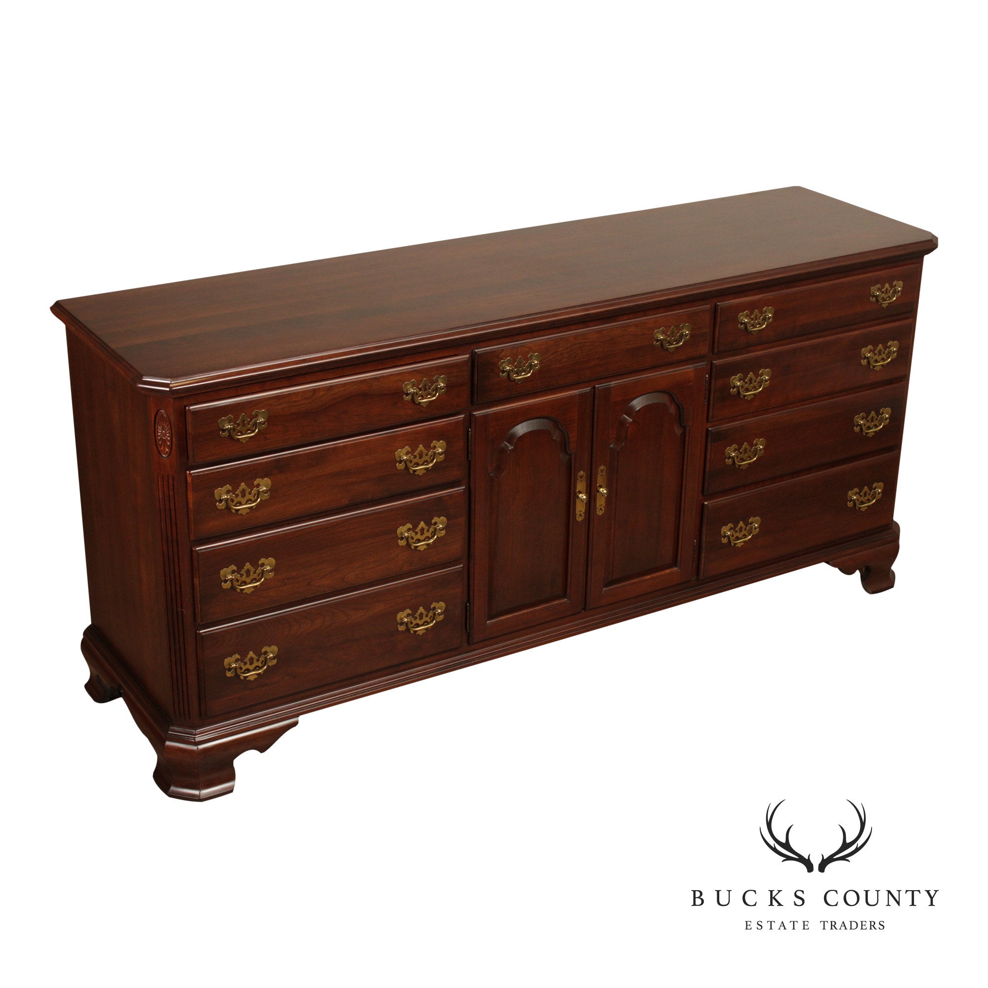 Ethan Allen Georgian Court Cherry Dresser