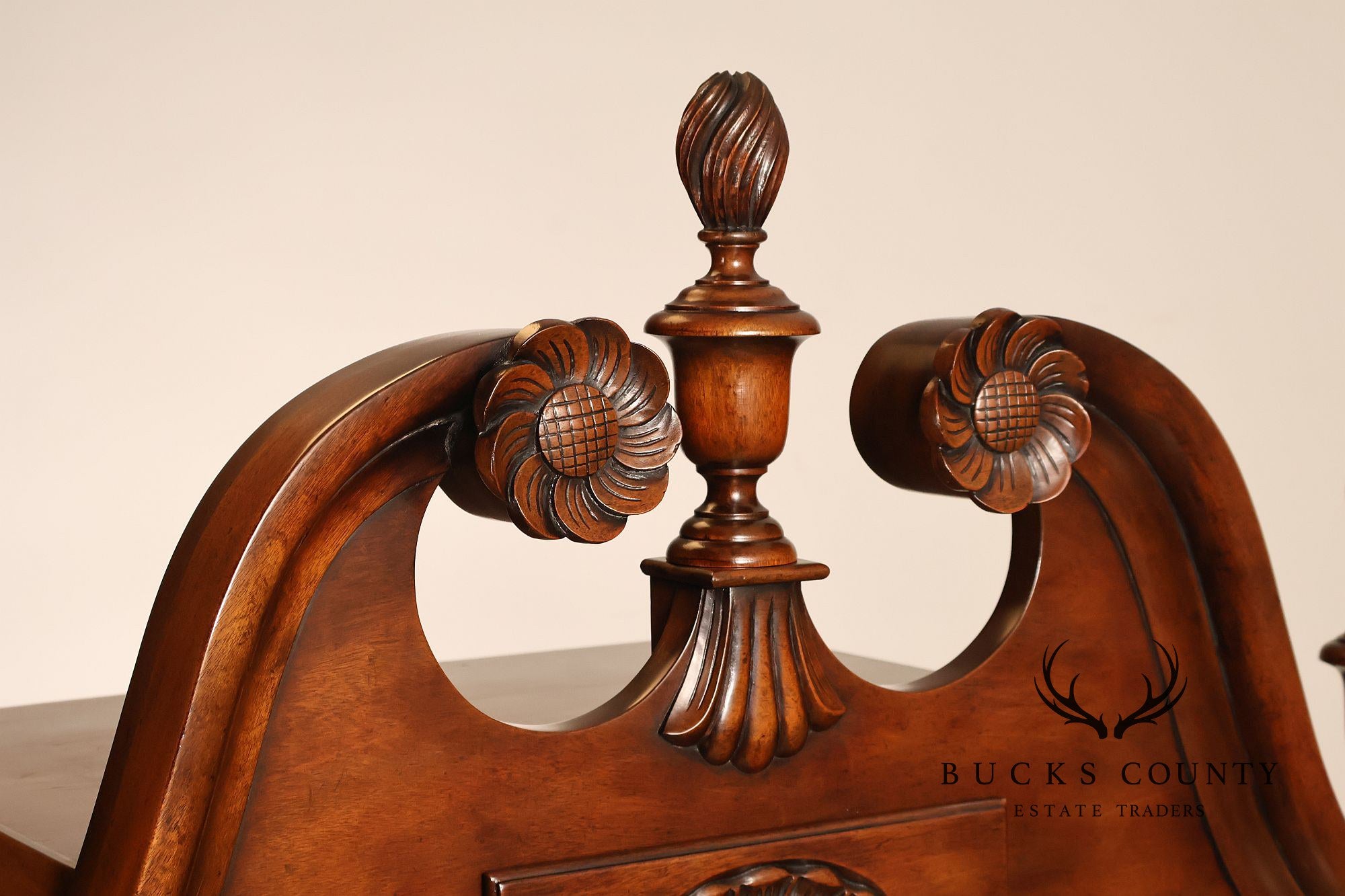 Kittinger Chippendale Style Mahogany Highboy