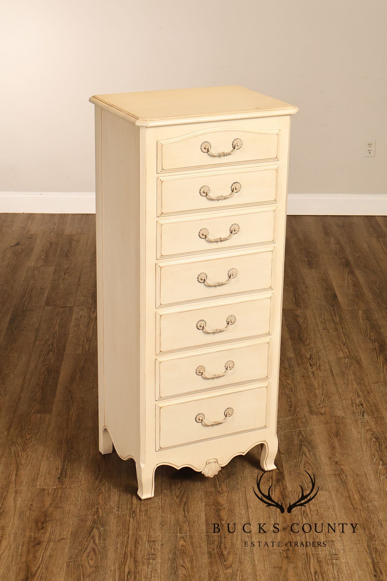 Ethan Allen 'Country French' Painted Lingerie Chest