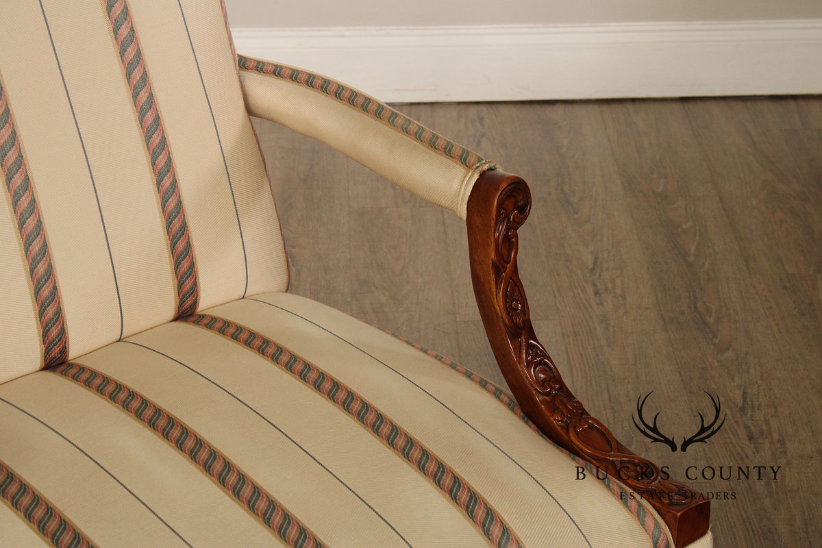 Henredon Historic Natchez Collection Mahogany Armchair