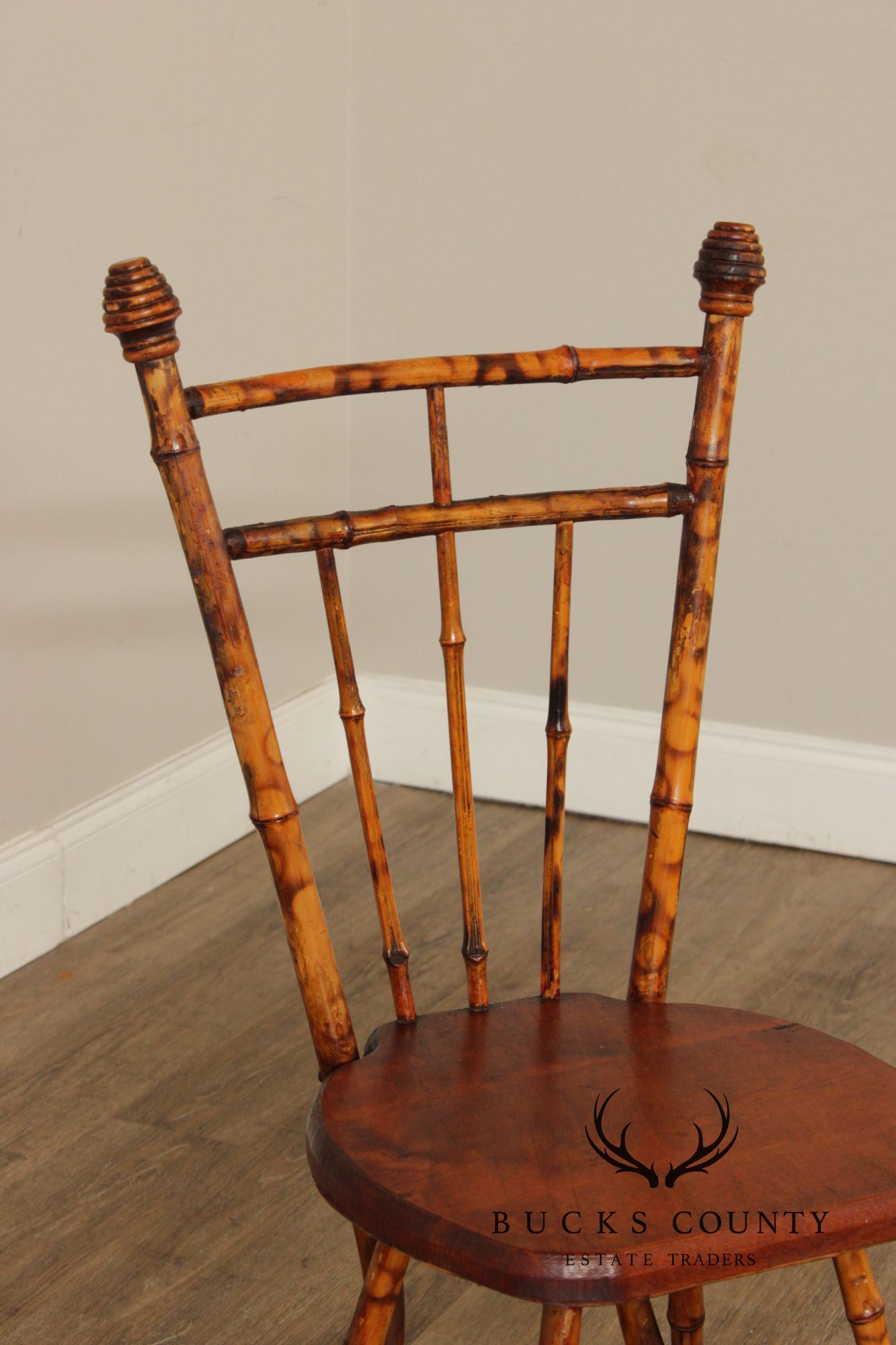 Antique Aesthetic Movement Bamboo Side Chair