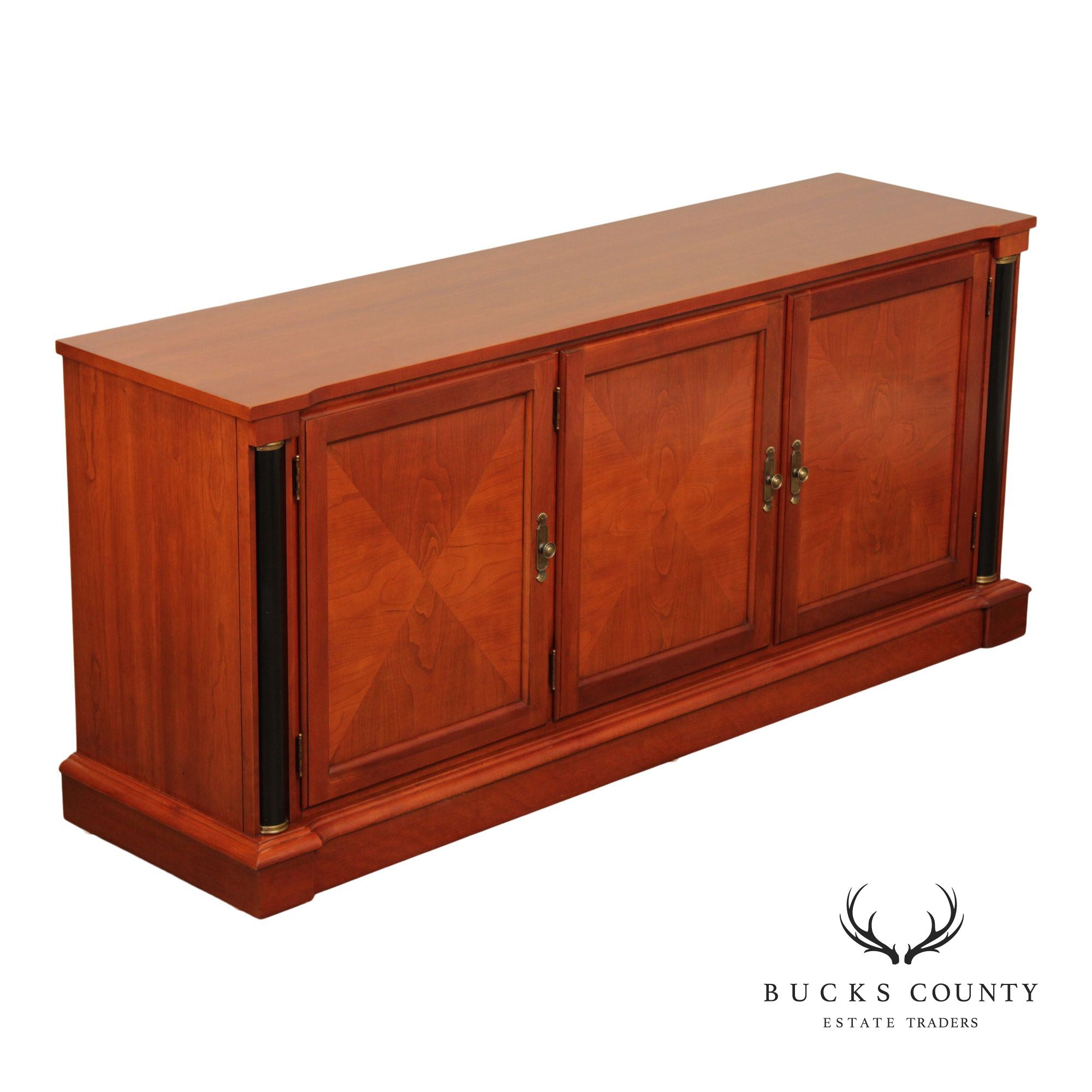 Ethan Allen 'Medallion' Cherry Sideboard Cabinet