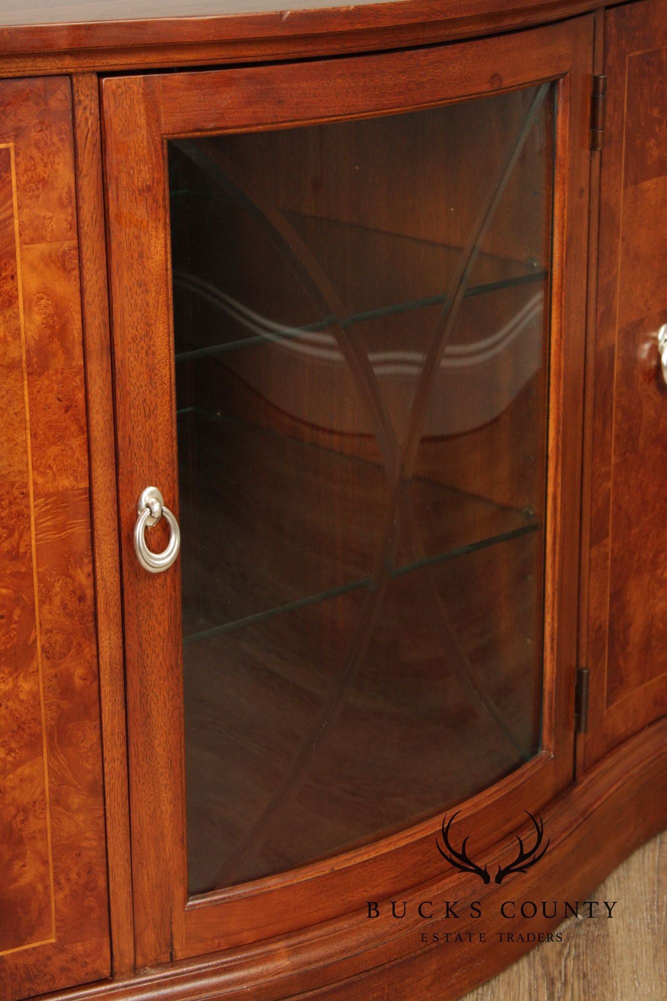 Thomasville 'Bogart' Mahogany Media Cabinet