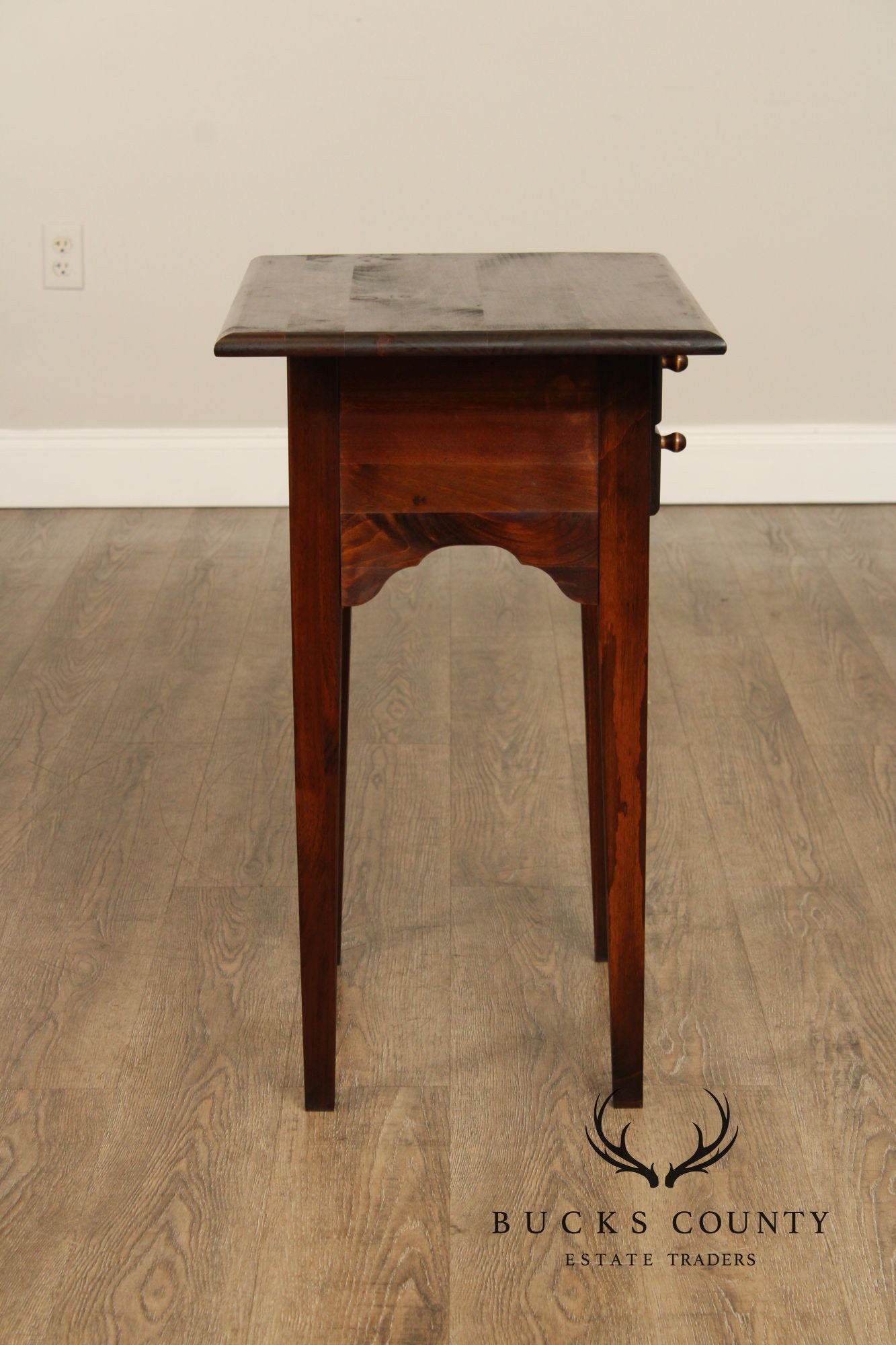 Yield House One-Drawer Pine Side Table