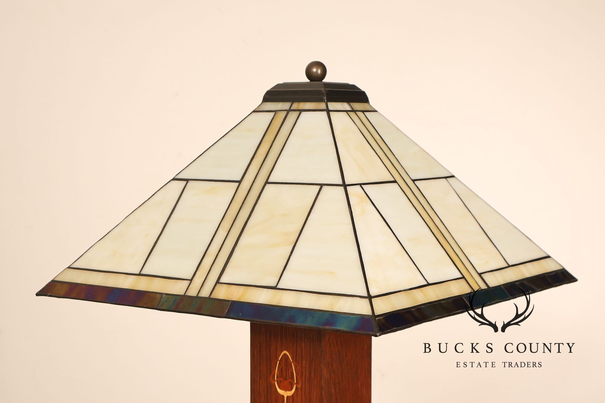 Stickley Mission Collection Oak Ellis Table Lamp