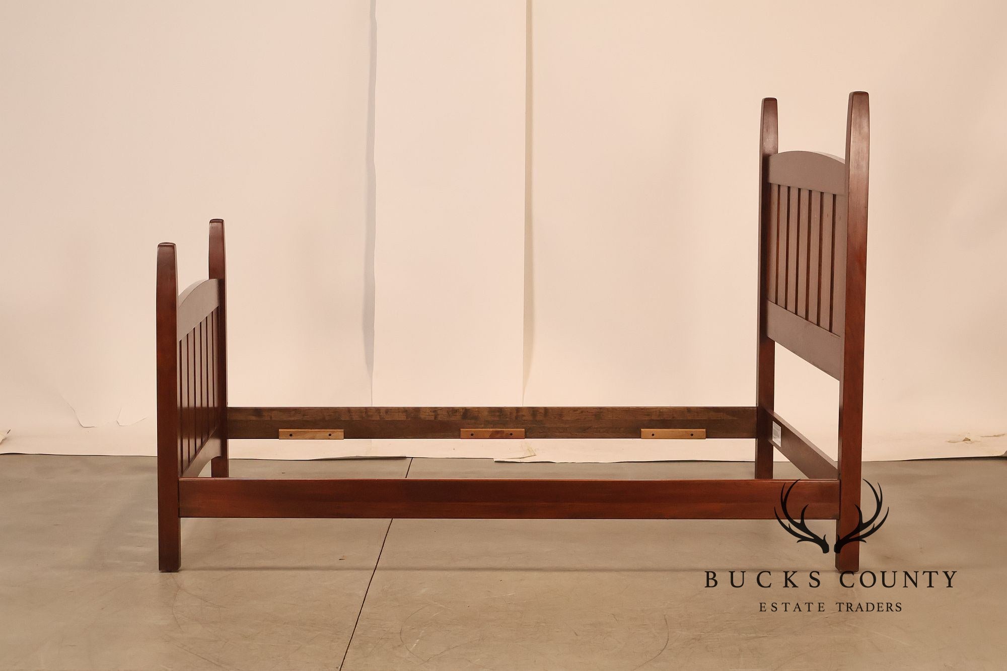 Stickley Harvey Ellis Inlaid Cherry Queen Bed