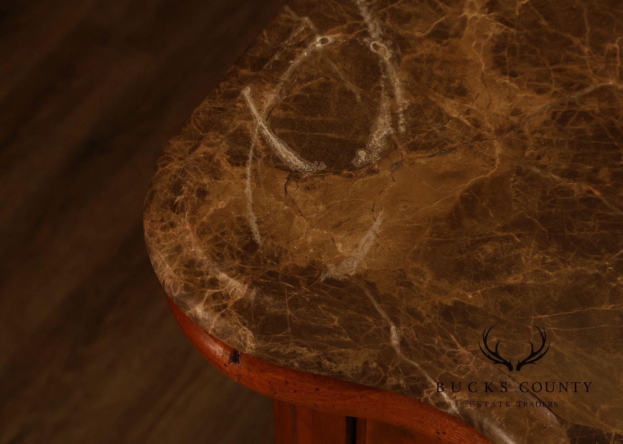 Century Furniture  French Provincial Style Marble Top Chest