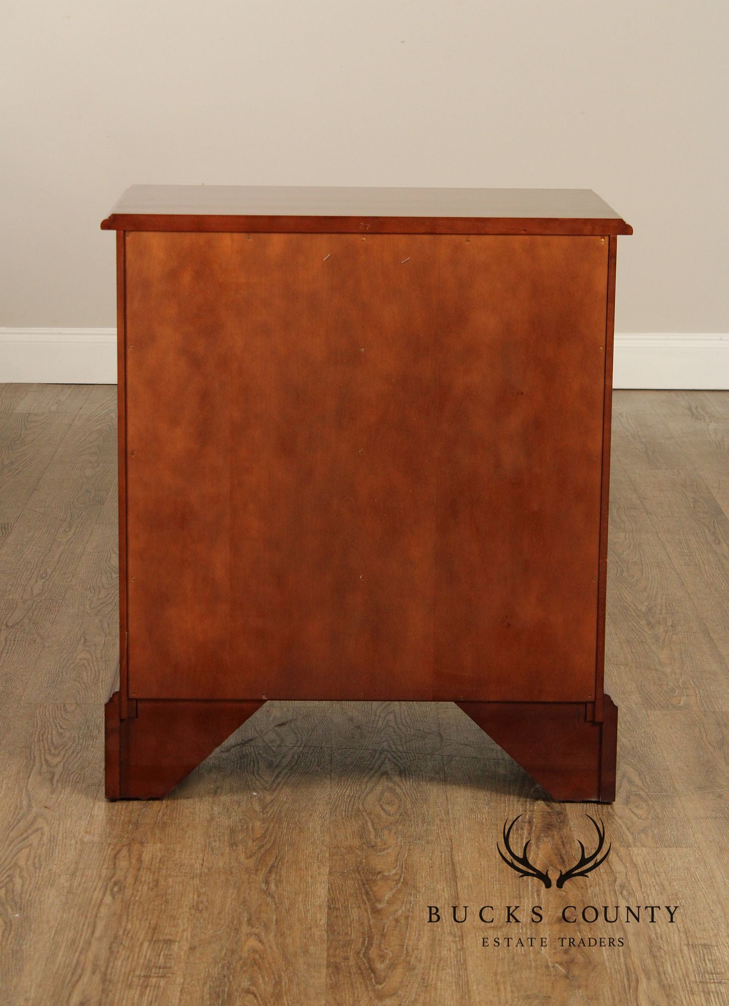 Henkel Harris Chippendale Style Cherry Nightstand Chest