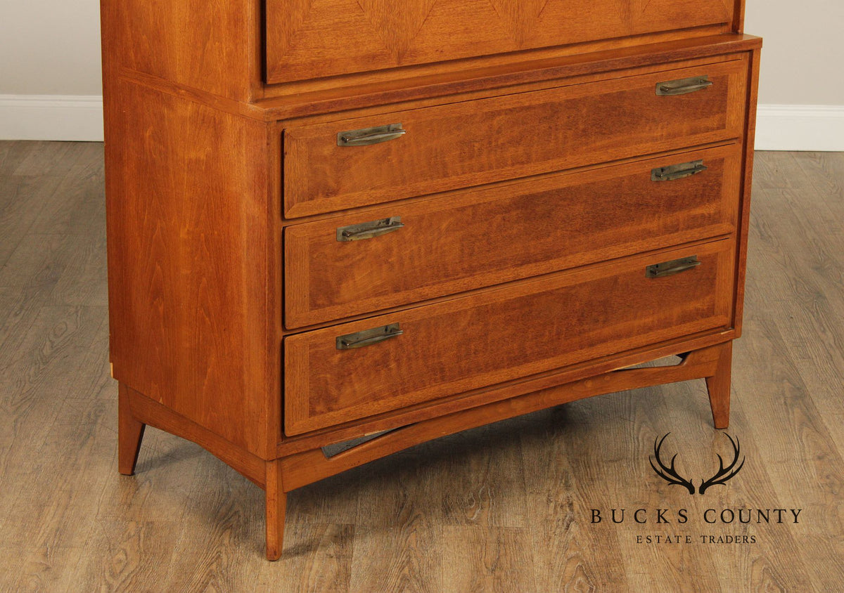 Red Lion Furniture Company Mid-Century Modern Tall Chest