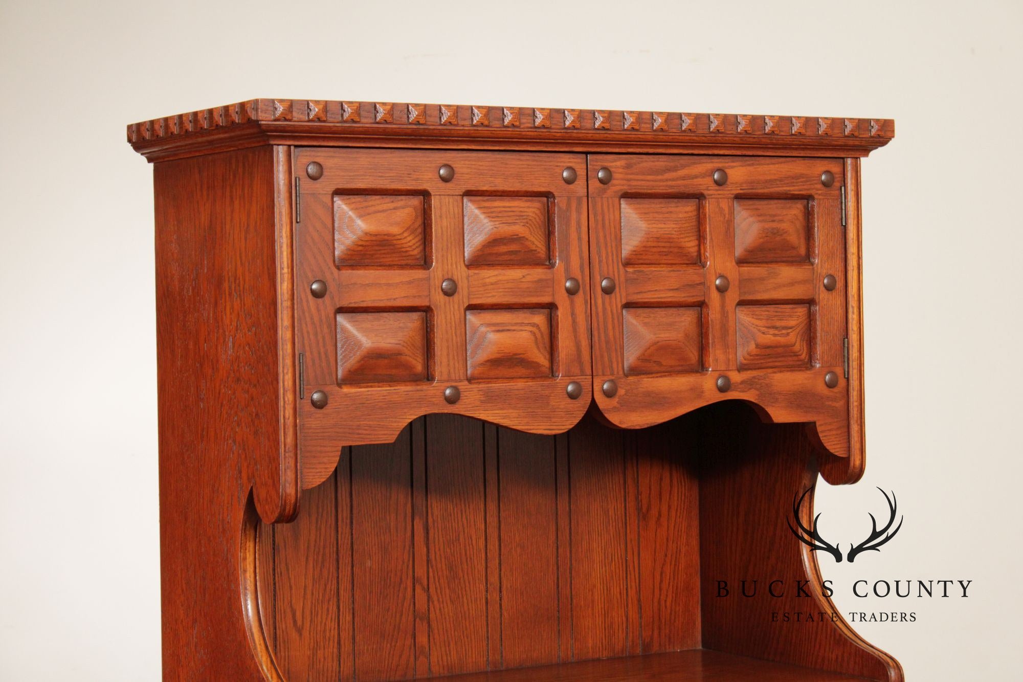 Romweber Viking Oak Buffet Cabinet