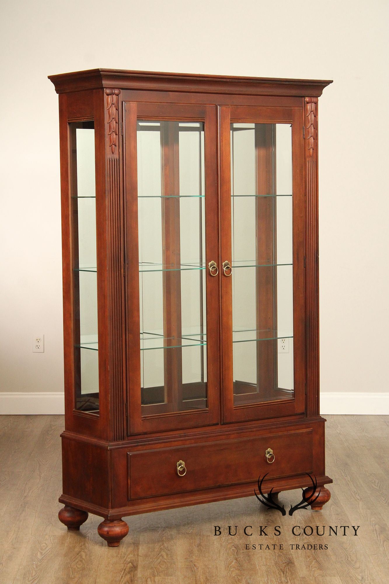 Ethan Allen British Classics Collection China Display Cabinet