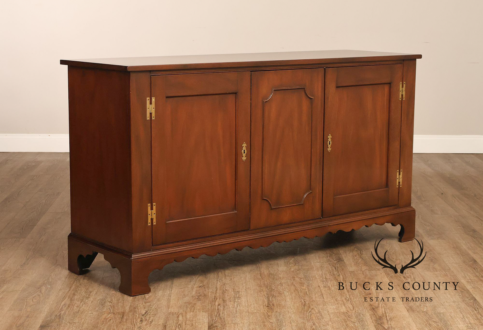 Kittinger Williamsburg Adaptation Mahogany Buffet Sideboard