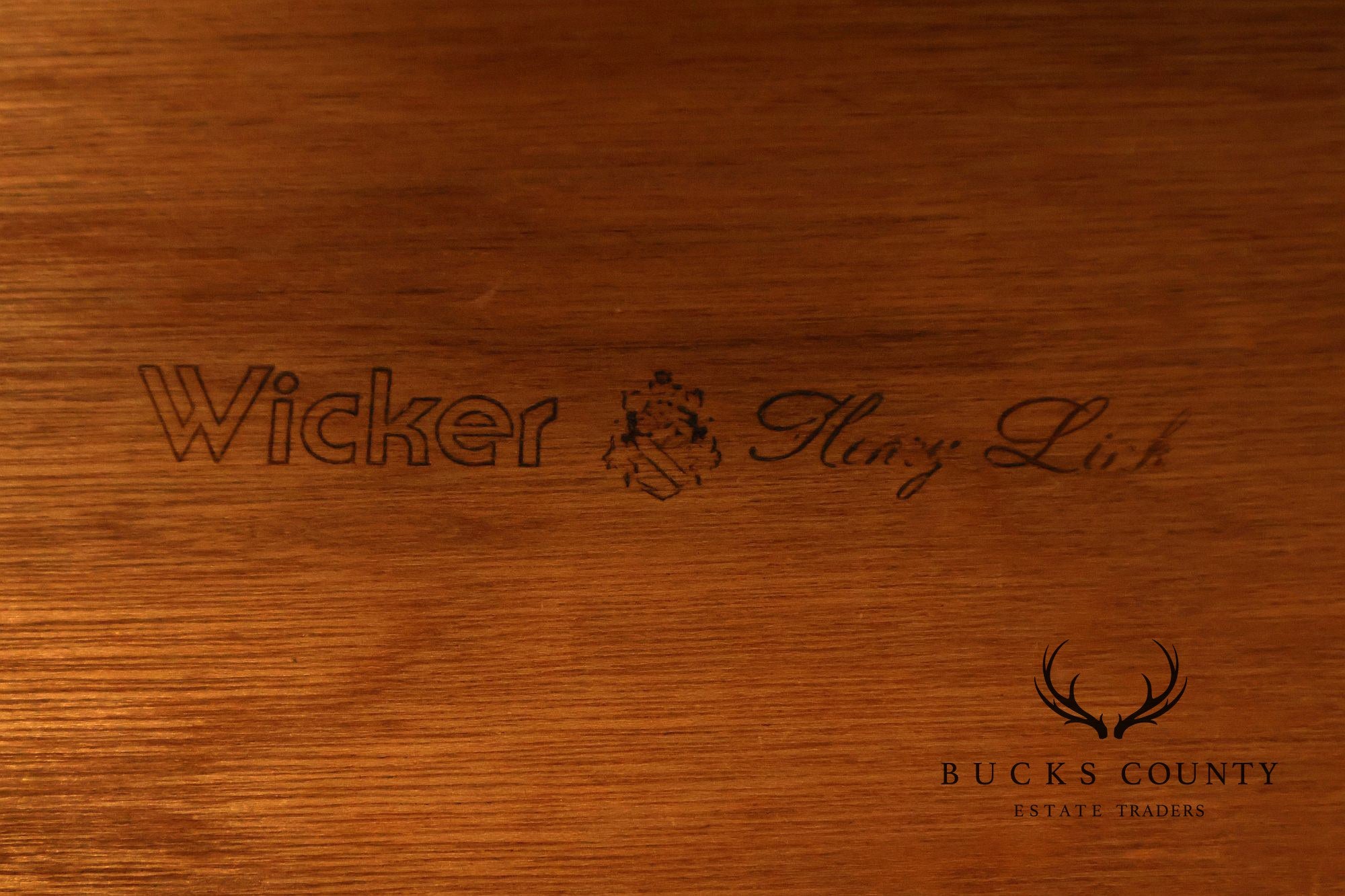 Lexington Henry Link Wicker Double Dresser