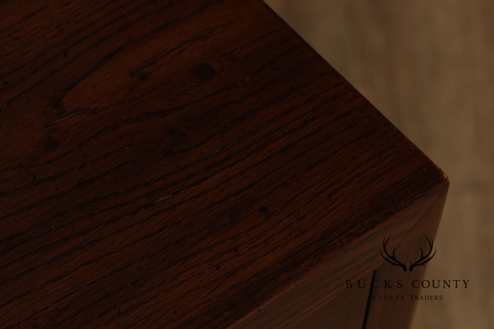 Henredon Campaign Style Seven-Drawer Dresser