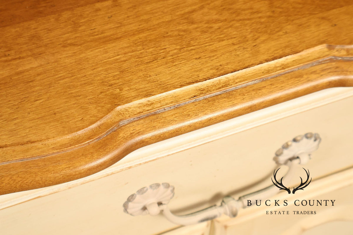 Ethan Allen 'Country French' Cream Painted Nightstand