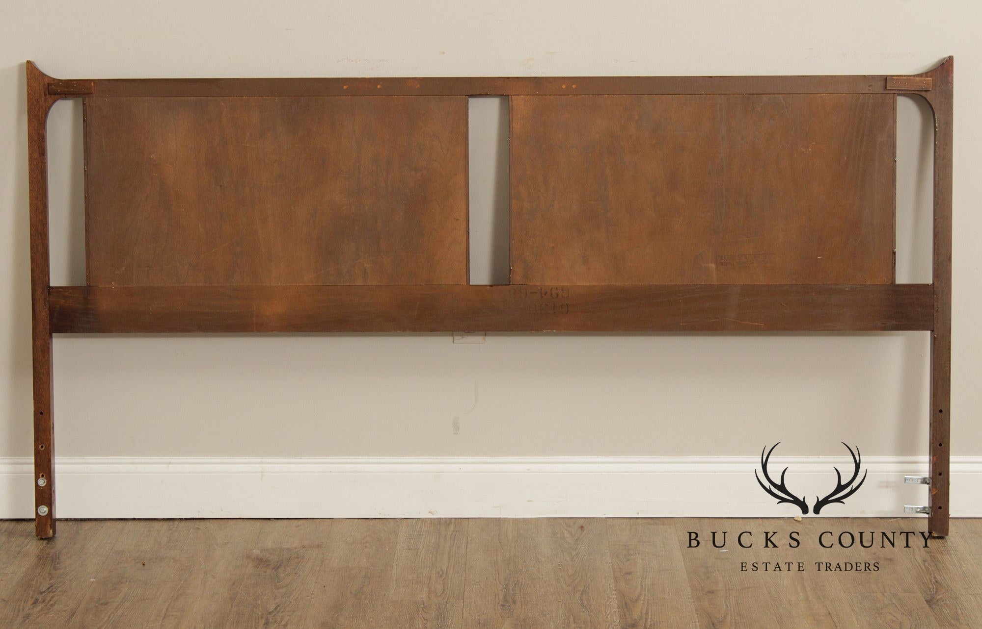 Broyhill Brasilia Mid Century Modern Walnut King Headboard