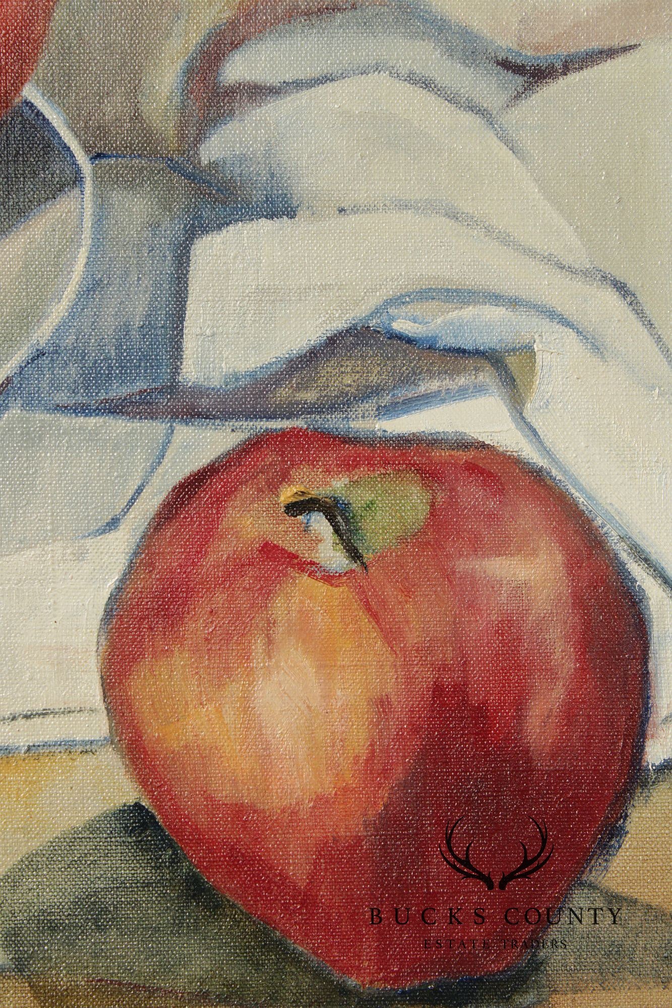 Davetta Greenberg Oil Painting, Still-Life of Apples