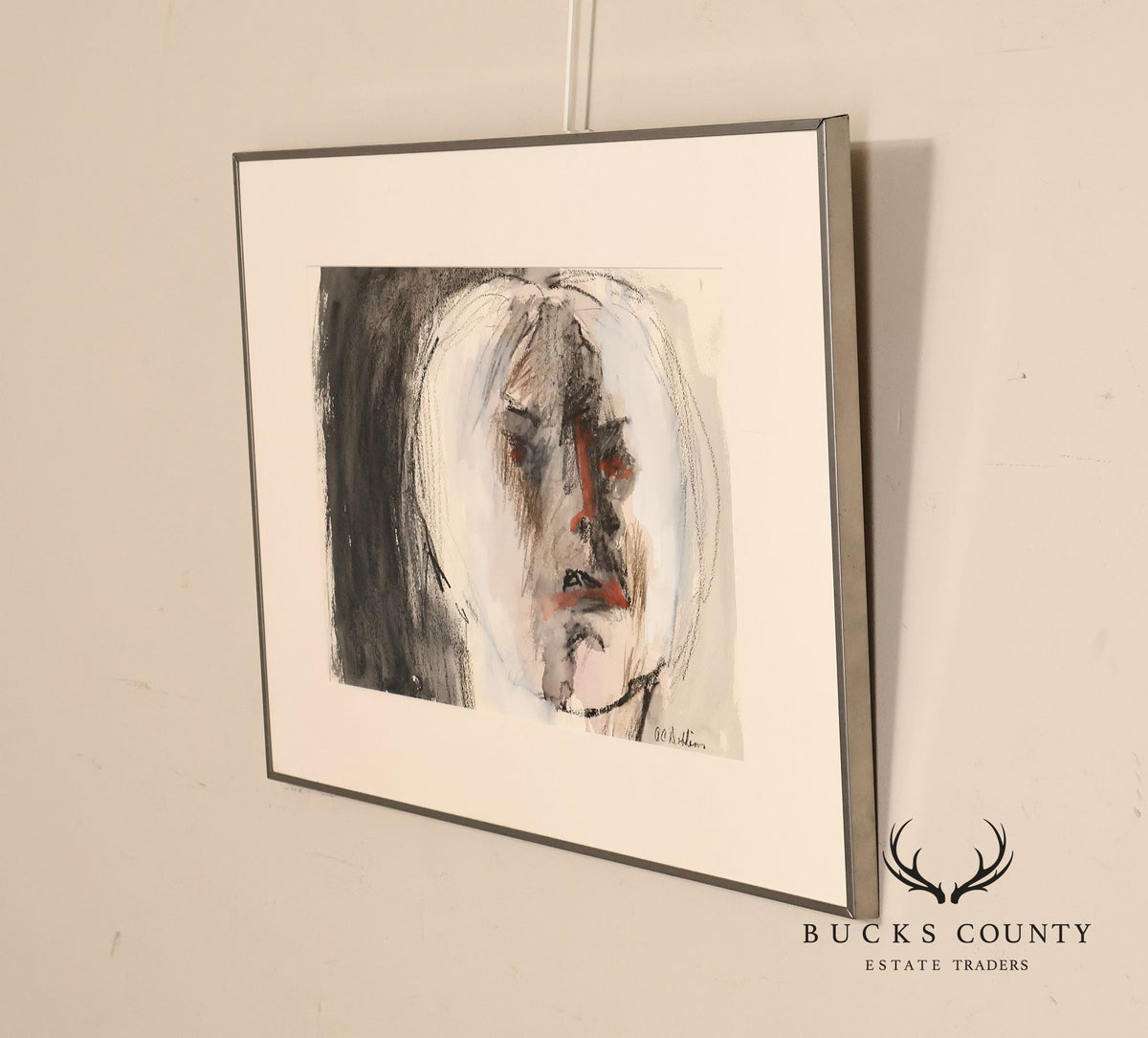 Anne Cooper Dobbins Mixed Media, '1 Ways of Seeing Oneself'