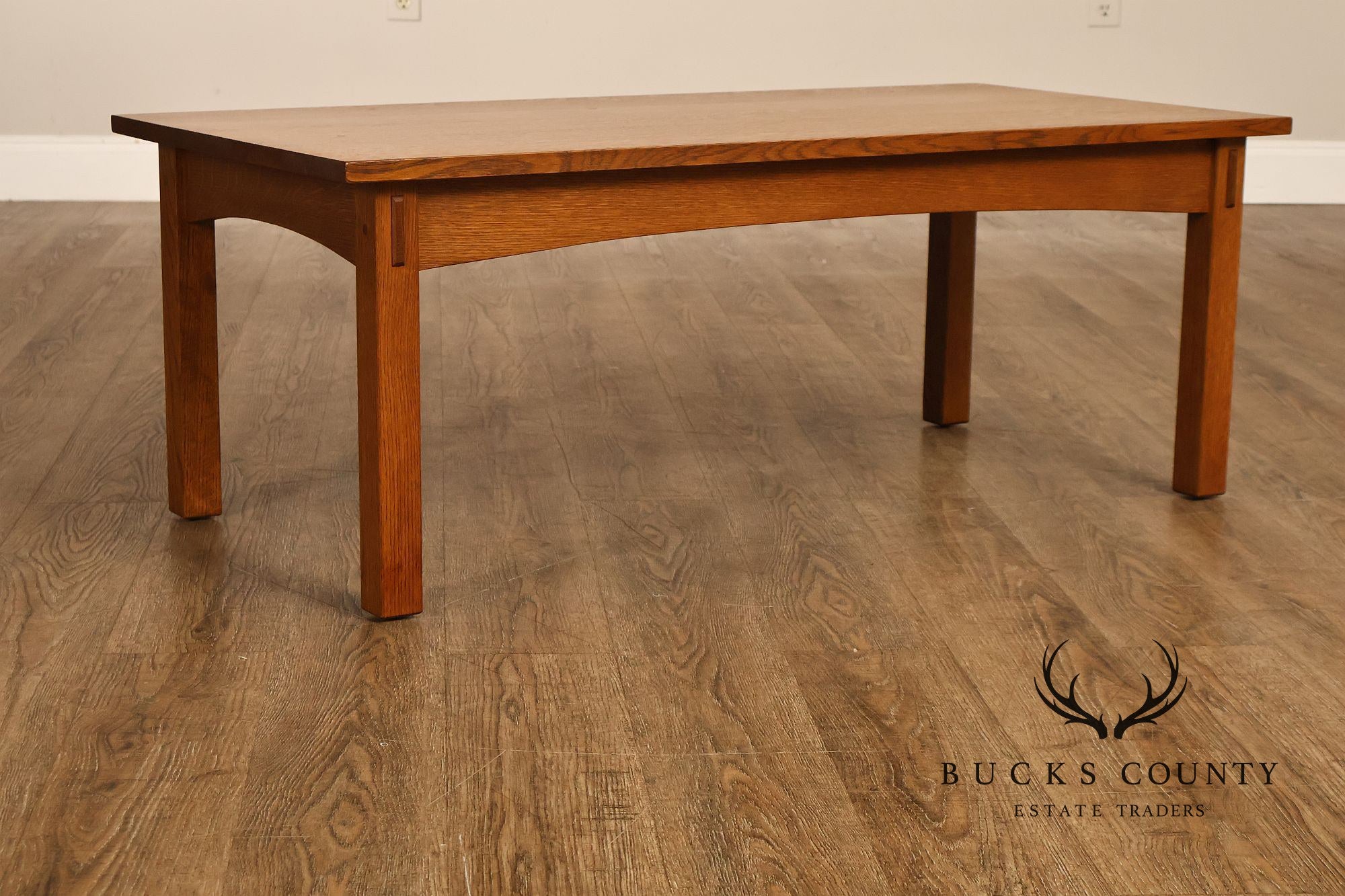 Stickley Mission Collection Oak Cocktail Table