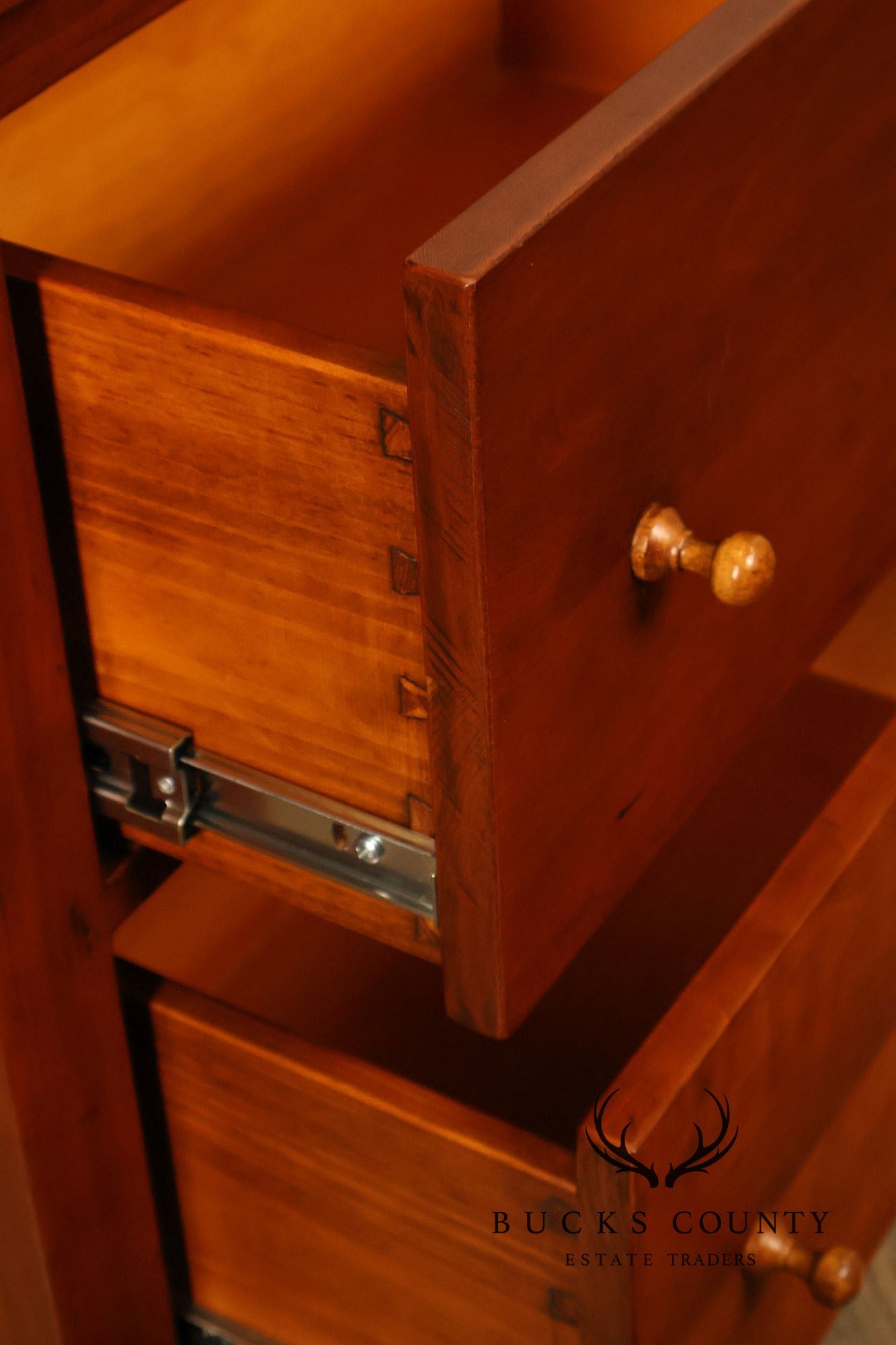 Stephen Von Hohen Shaker Style Cherry Two-Drawer Chest
