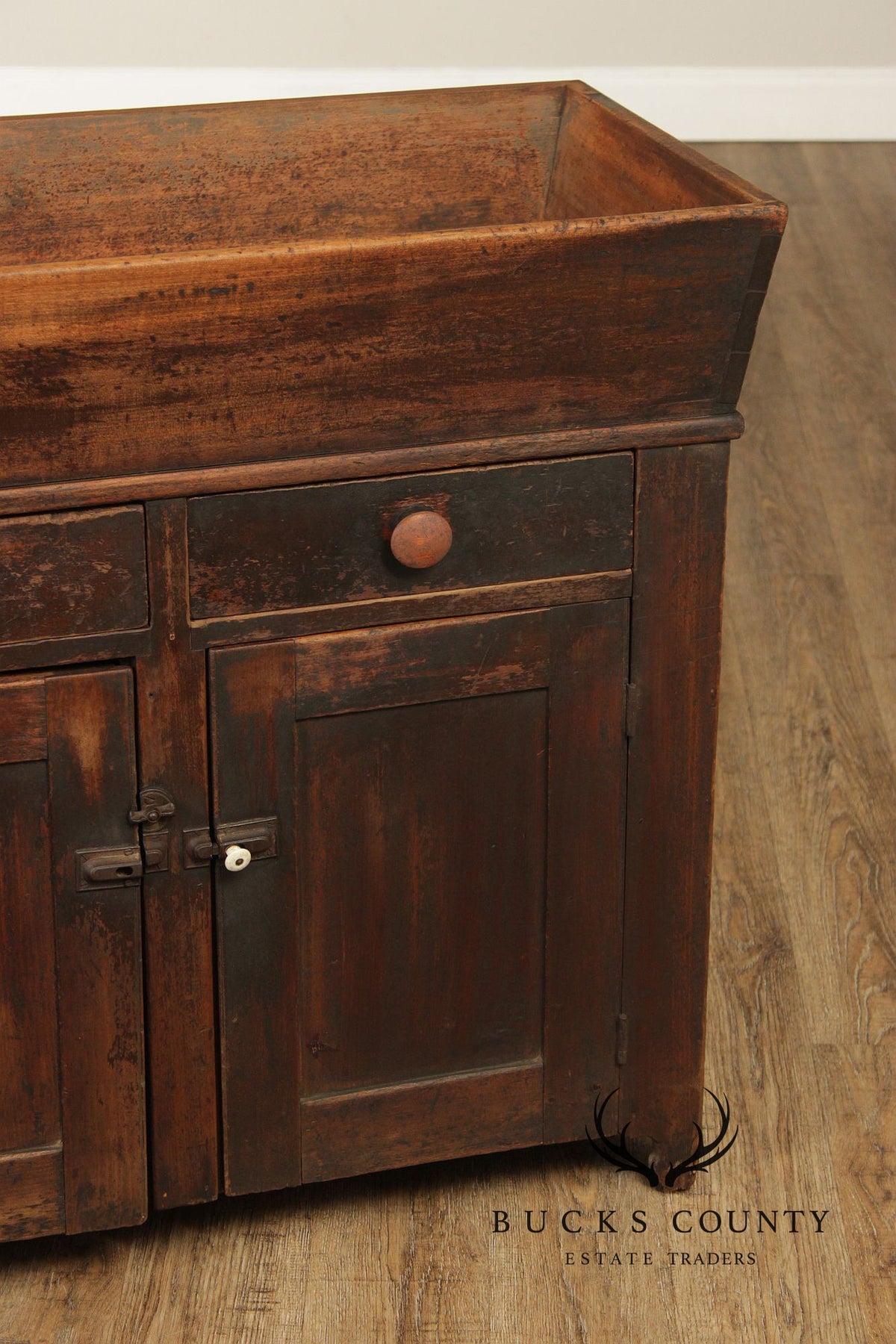 Antique Primitive Dry Sink Washstand Cabinet
