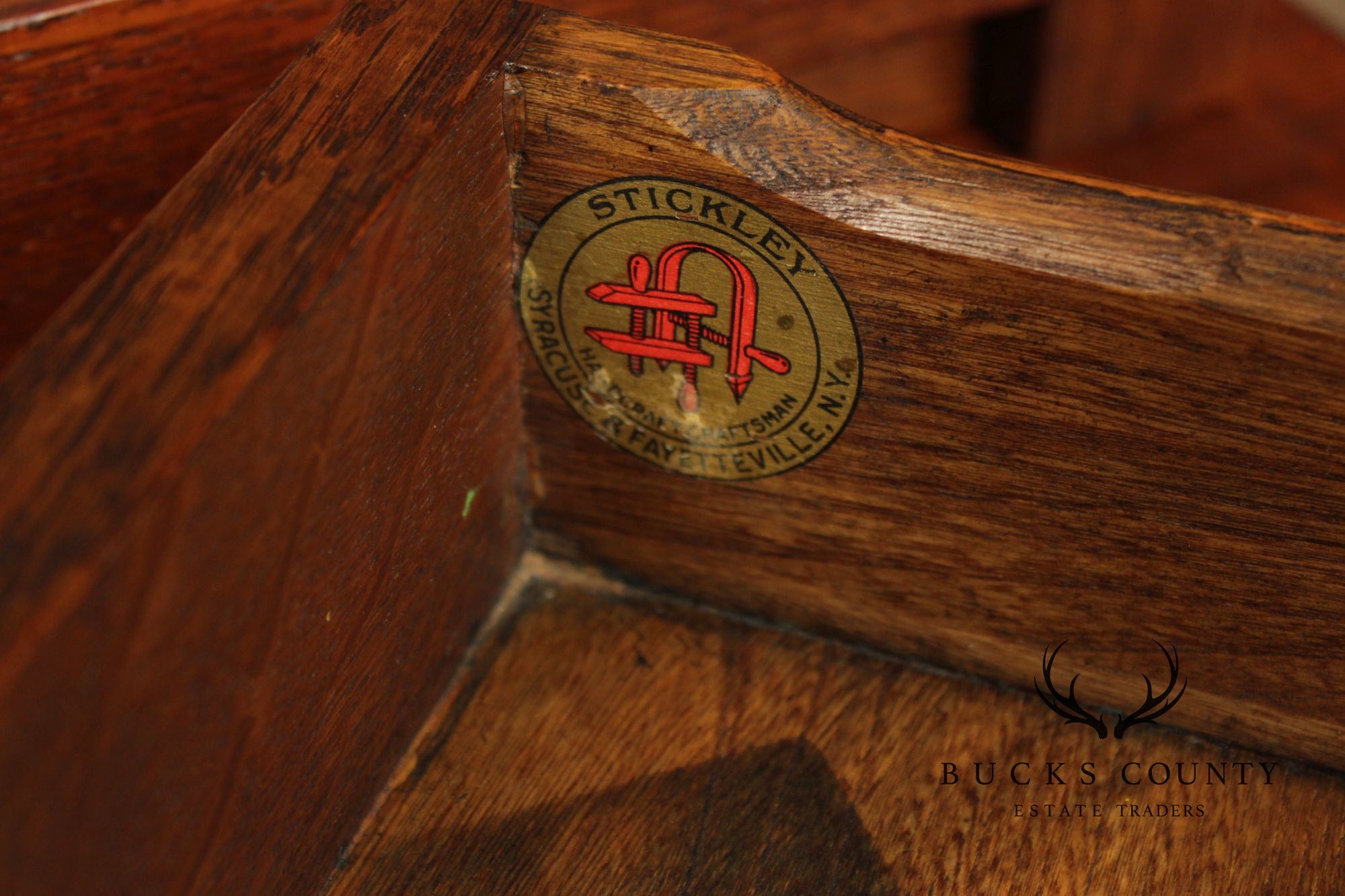 L. & J.G. Stickley Mission Oak Writing Desk