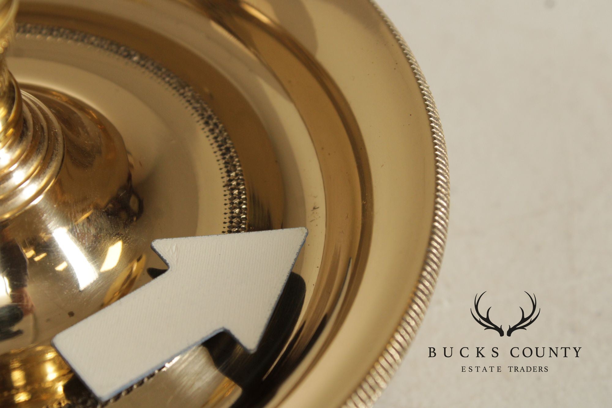 Kaiser Kuhn Brass Bouillotte Table Lamp