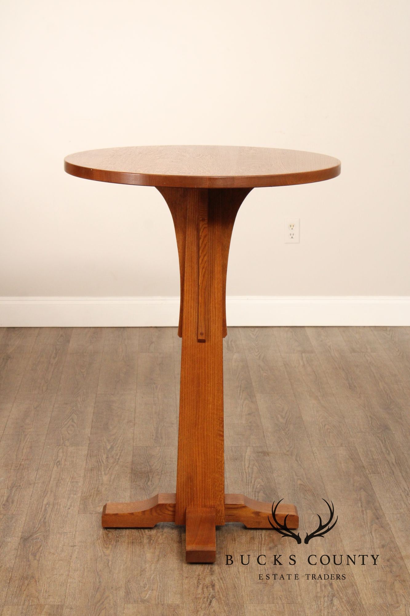 Stickley Mission Collection Oak Bistro Table