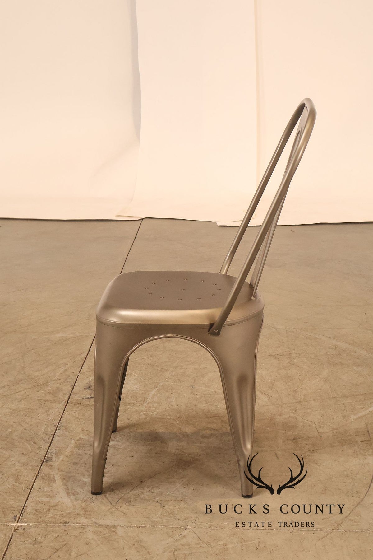 Restoration Hardware Set of Eight 'Remy' Dining Chairs