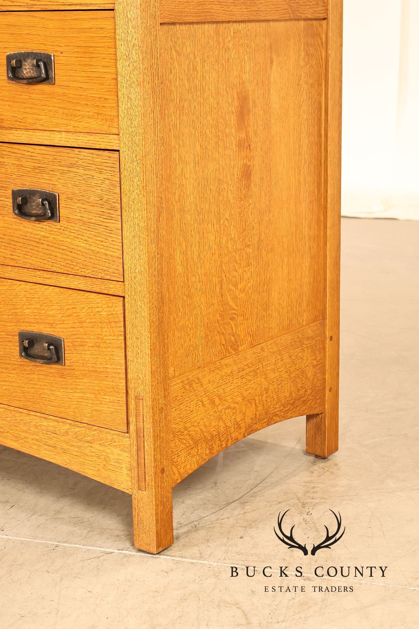 Stickley Mission Collection Oak Entertainment Armoire