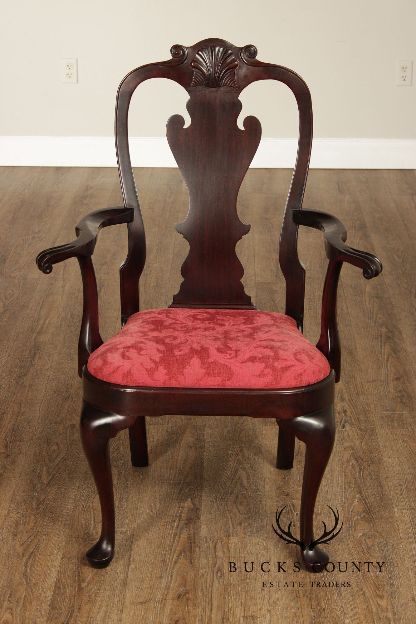 Stickley Colonial Williamsburg Set Of Six Mahogany Dining Chairs