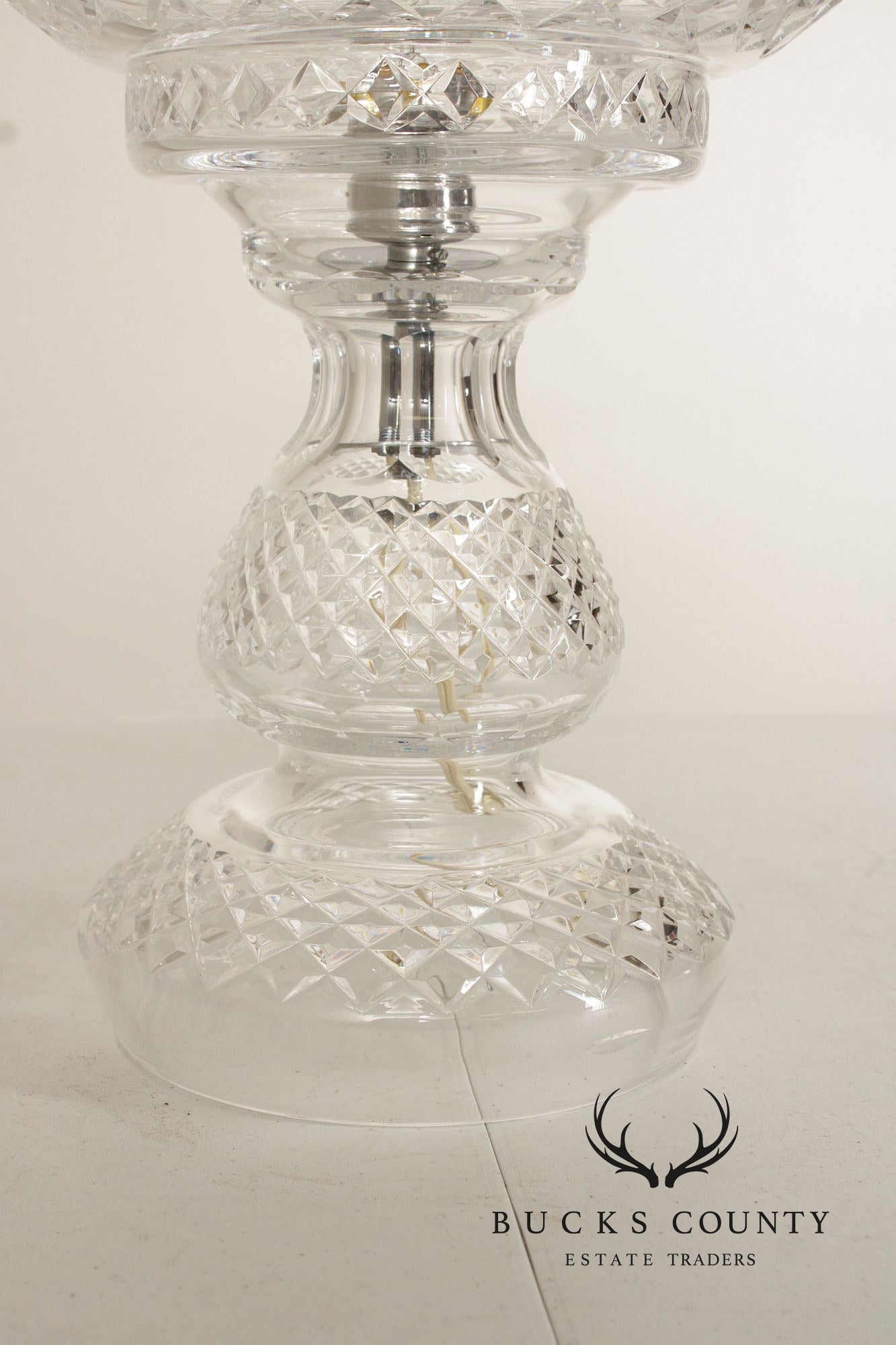 Waterford Crystal Hurricane Table Lamp