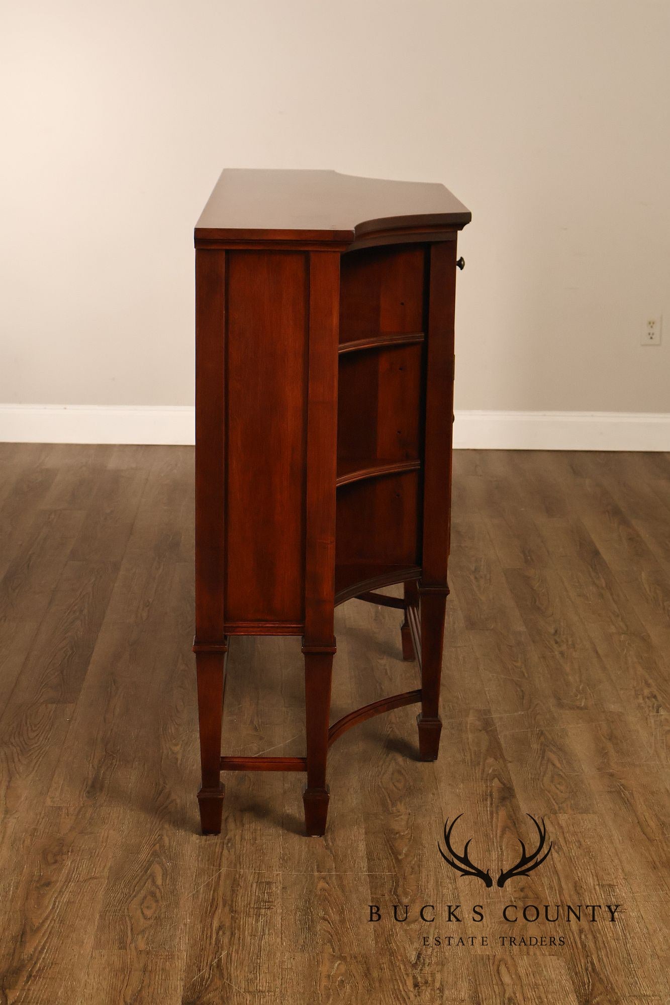 Nichols & Stone Traditional Williamsburg Bowfront Sideboard Server