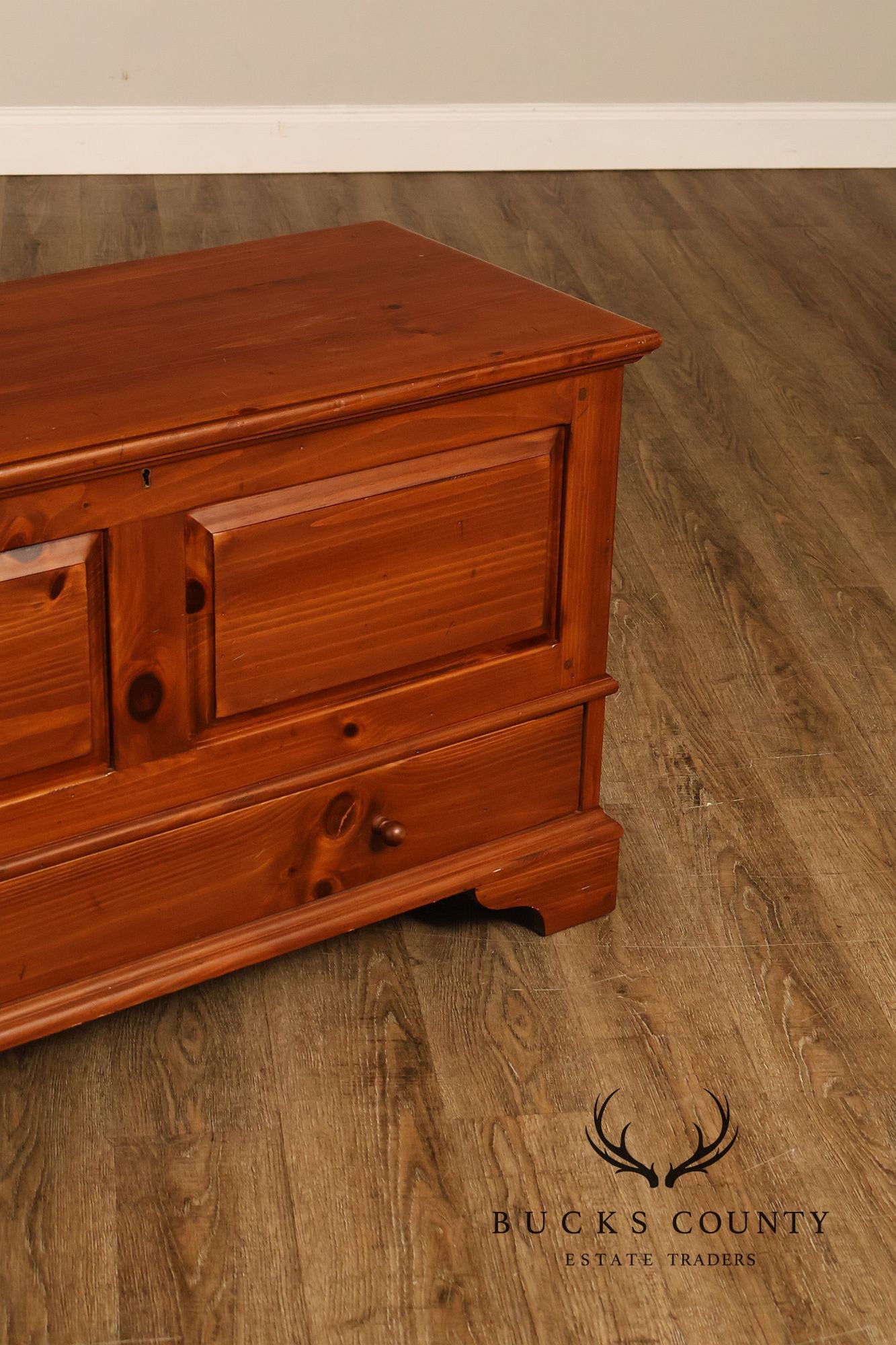 Ethan Allen Cedar-Lined Pine Blanket Chest